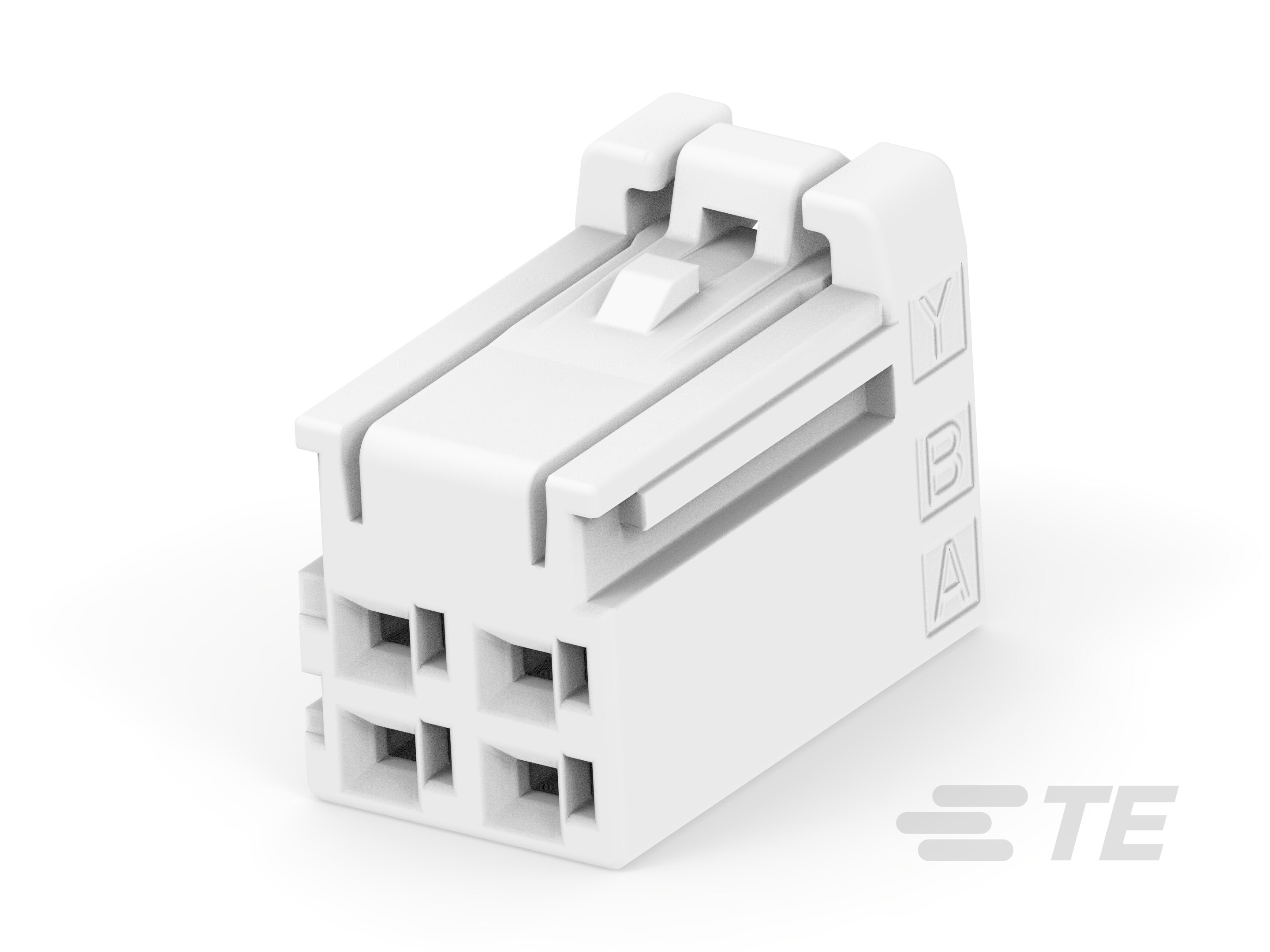 DYNAMIC D1000 SLIM REC HSG 4P Y KEY NA-6-2366515-4