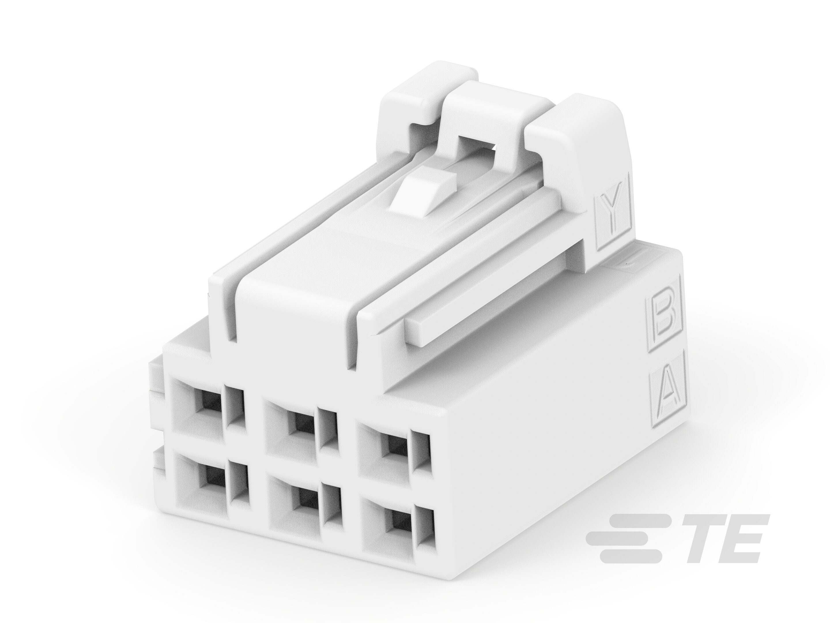 DYNAMIC D1000 SLIM REC HSG 6P Y KEY NA-6-2366515-6