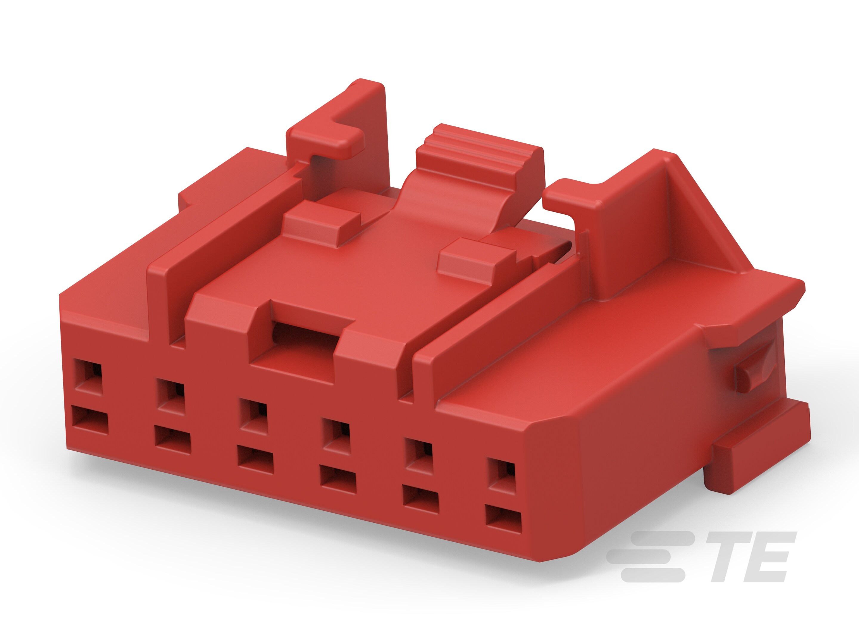 New GI2.5 plug HSG,6P,Key C,RED-6-2379778-3