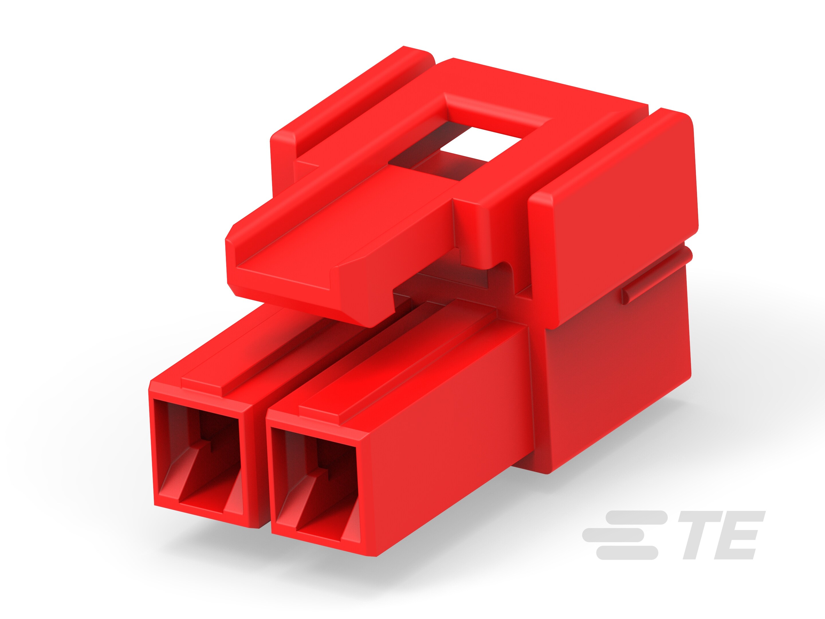 Plug HSG 2P Red HCI 6.2 Pitch Outer Lock-6-2408780-2