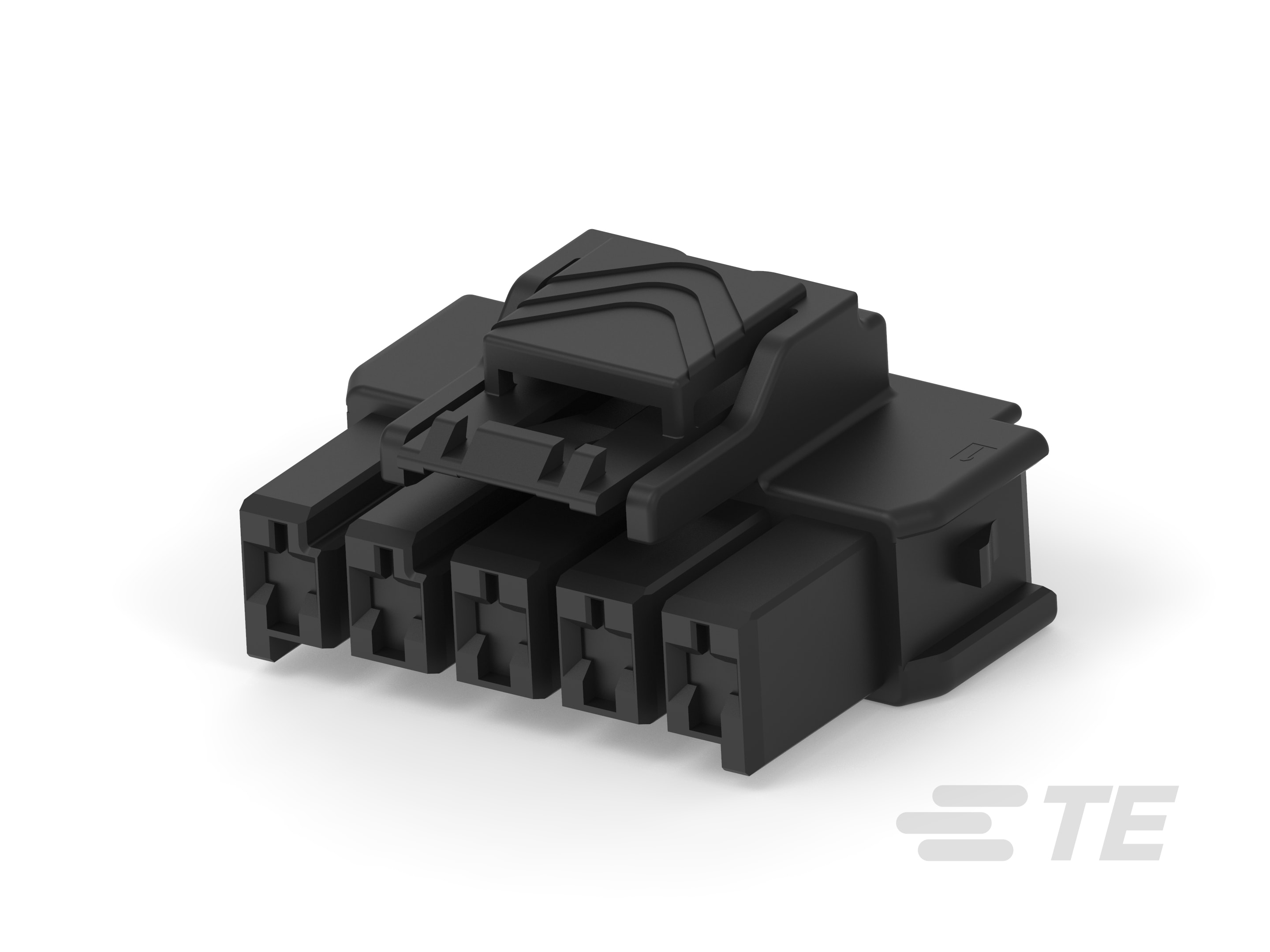 PTL 1X5 PLUG HSG HIGH TEMP KEY C BLK-7-1971773-7