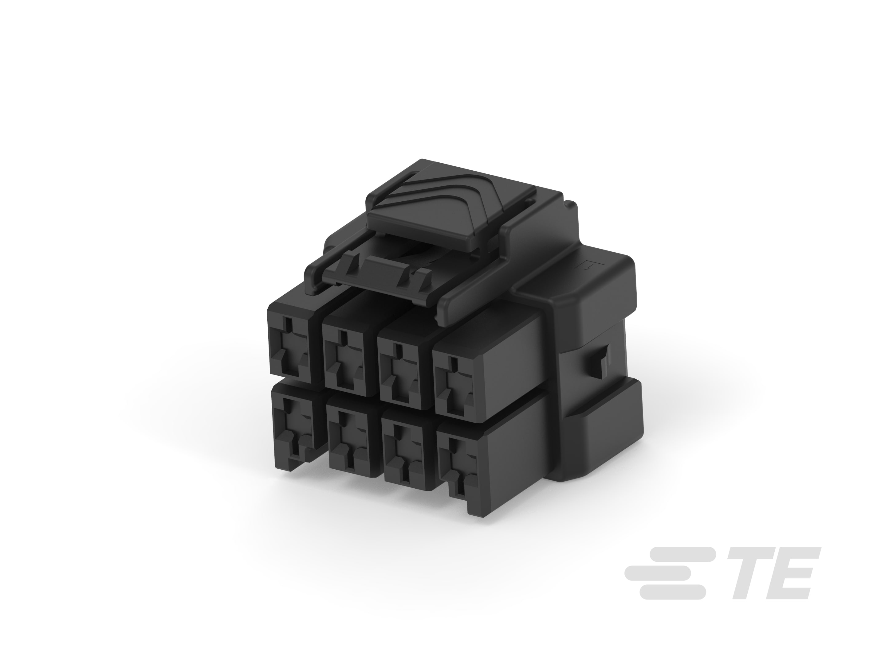 PTL 2X4 PLUG HSG HIGH TEMP KEY C BLK-7-1971776-4