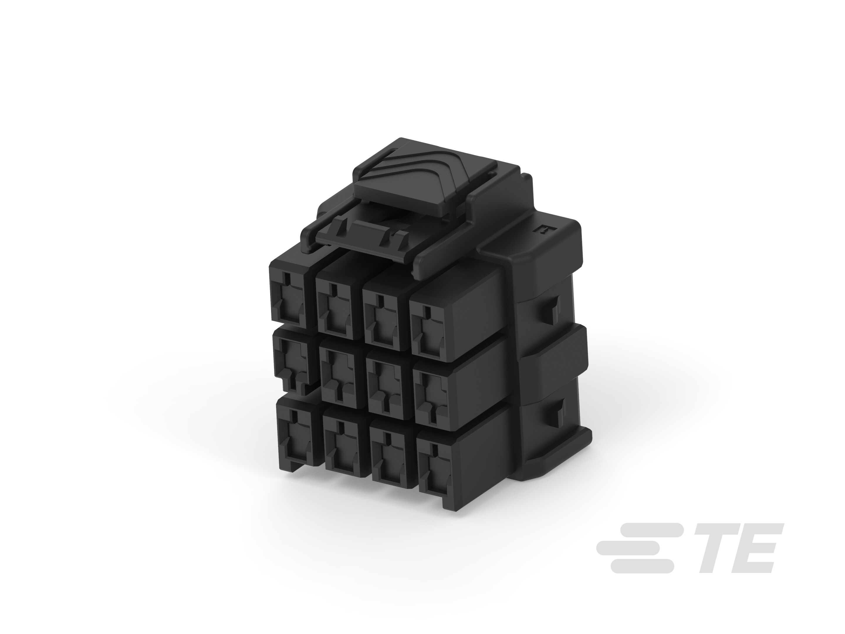PTL 3X4 PLUG HSG HIGH TEMP KEY C BLK-7-1971876-4