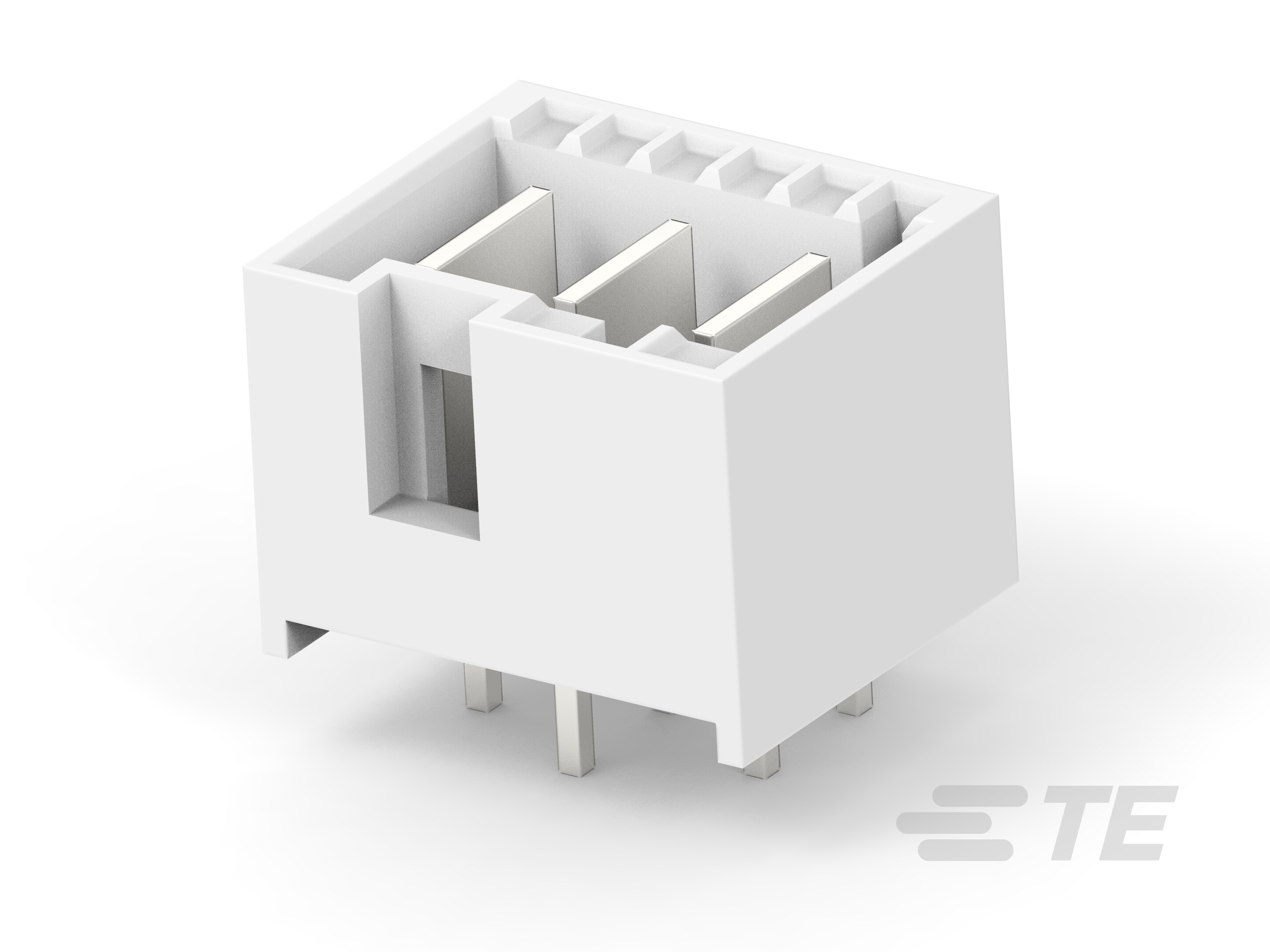 3P, PL RAST 5 Tab Header, TH,Vertical-7-2232532-3
