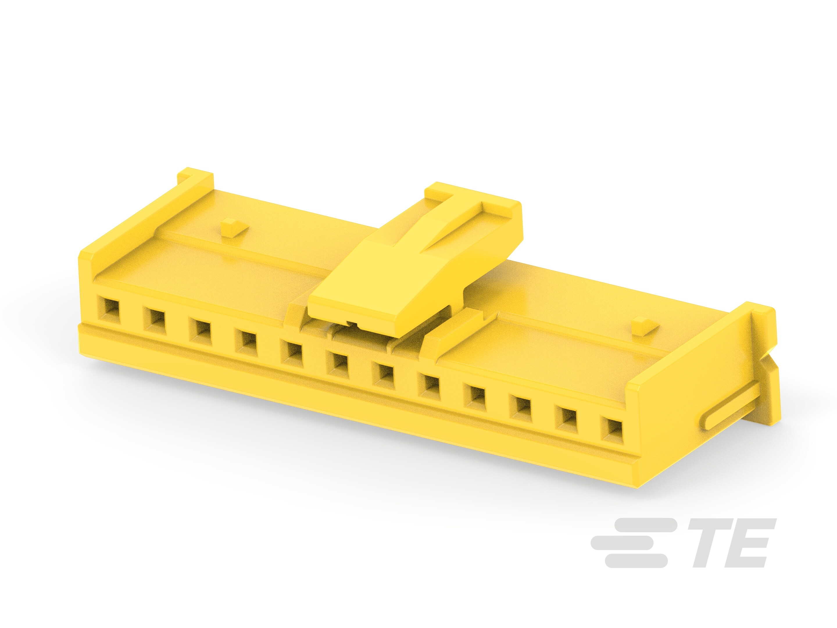 EP 2.5 HOUSING 12P, YELLOW, UL version-7-2338183-2