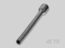 Low Profile Heat Shrink Boots: Poly Molded, Lipped, Straight-CAT-R21-7310723