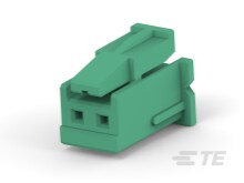 EP 2.5 TPA HOUSING, 2 POS, GREEN-8-1744460-2