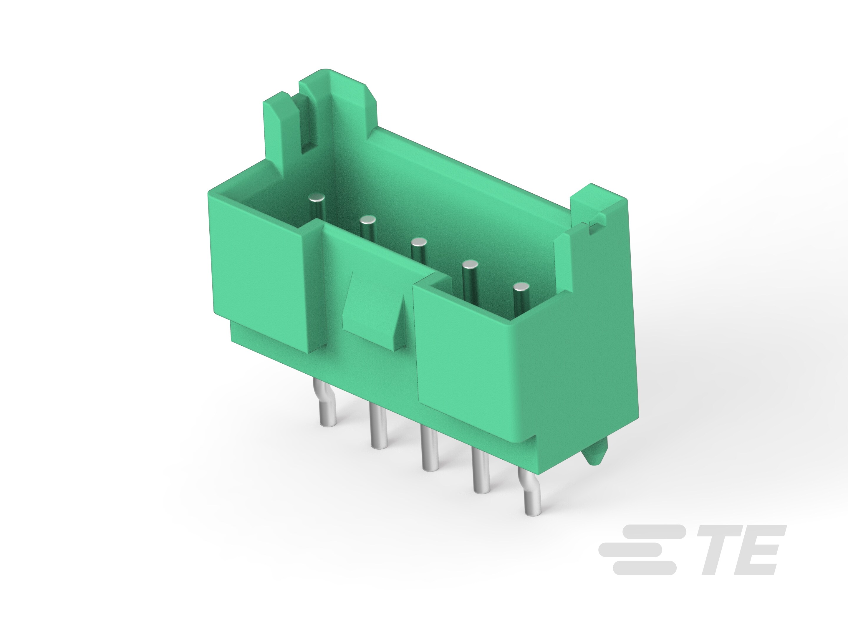 EP2.5 HDR 5P VERT BOSS,GREEN,UL-8-2338245-5