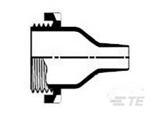 Feedthrough Heat Shrink Boots: Non Lipped, Straight-CAT-R21-73106