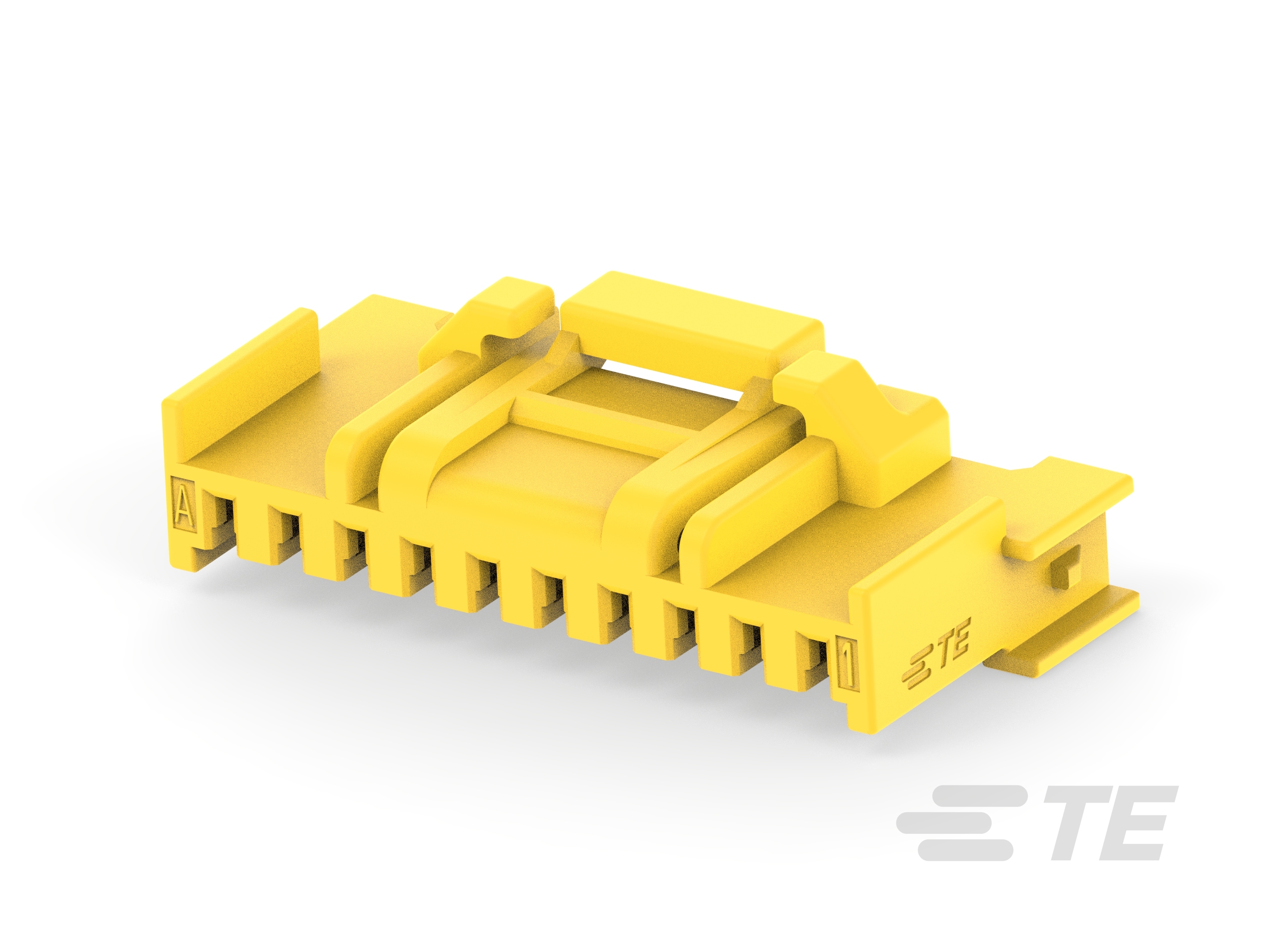 SGI 1.5 Plug HSG, 10P, Key A, Yellow-9-2382946-0