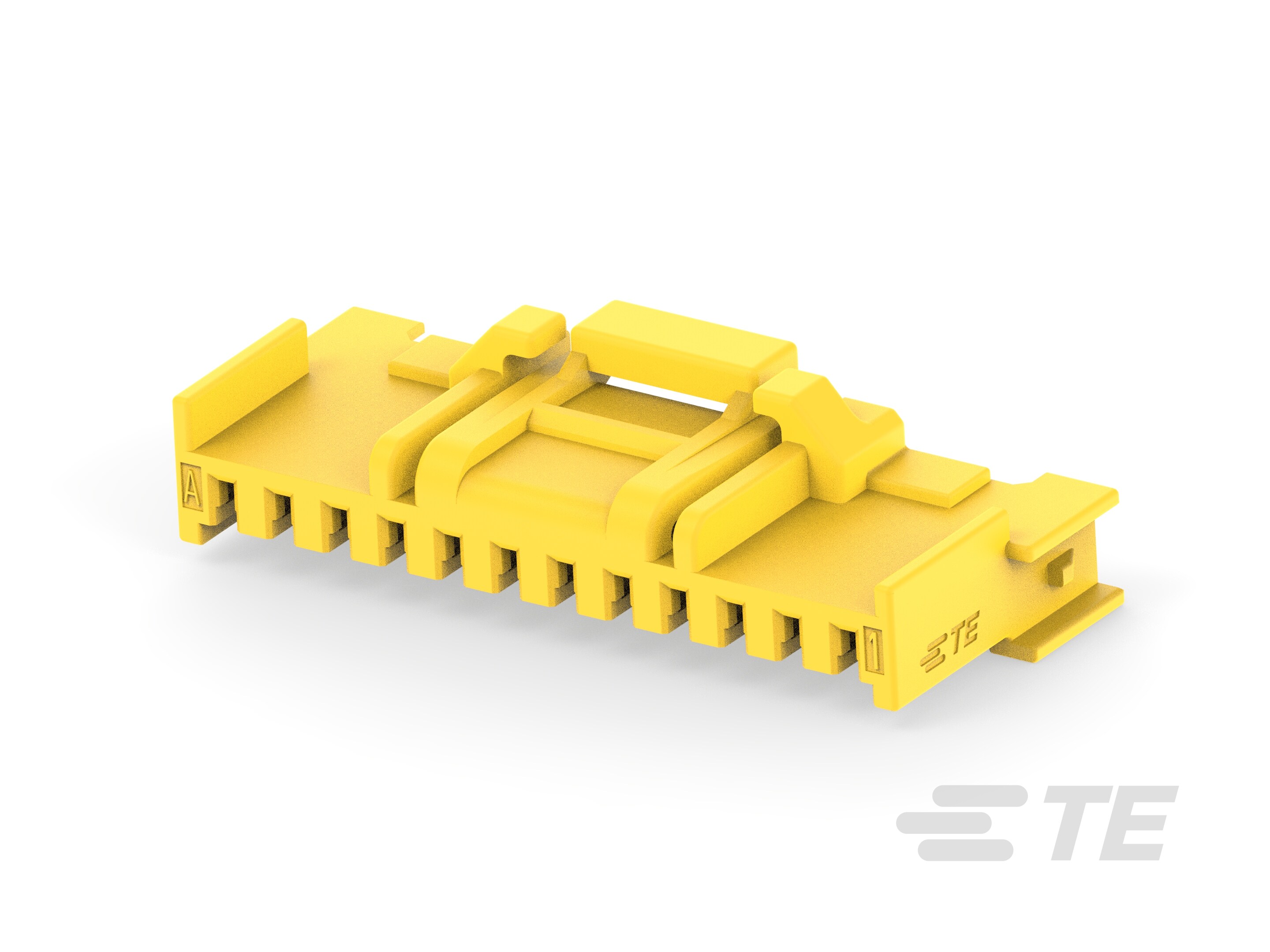 SGI 1.5 Plug HSG, 12P, Key A, Yellow-9-2382946-2