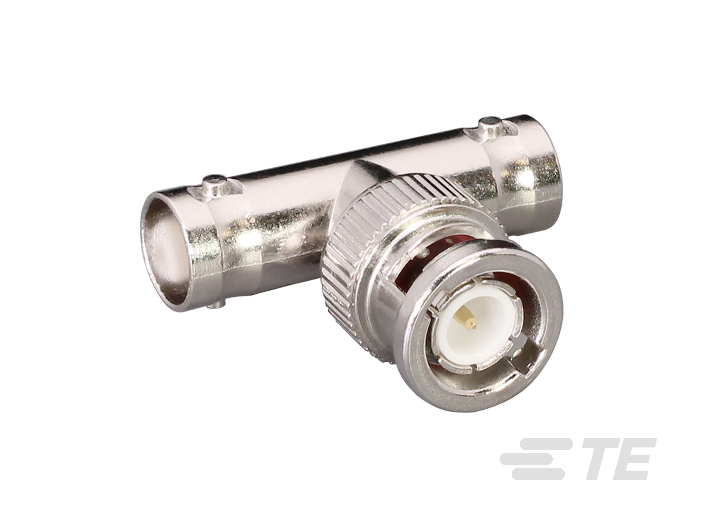 BNC Plug to BNC Jack (2) Tee-ADP-BNCM-BNCF-T