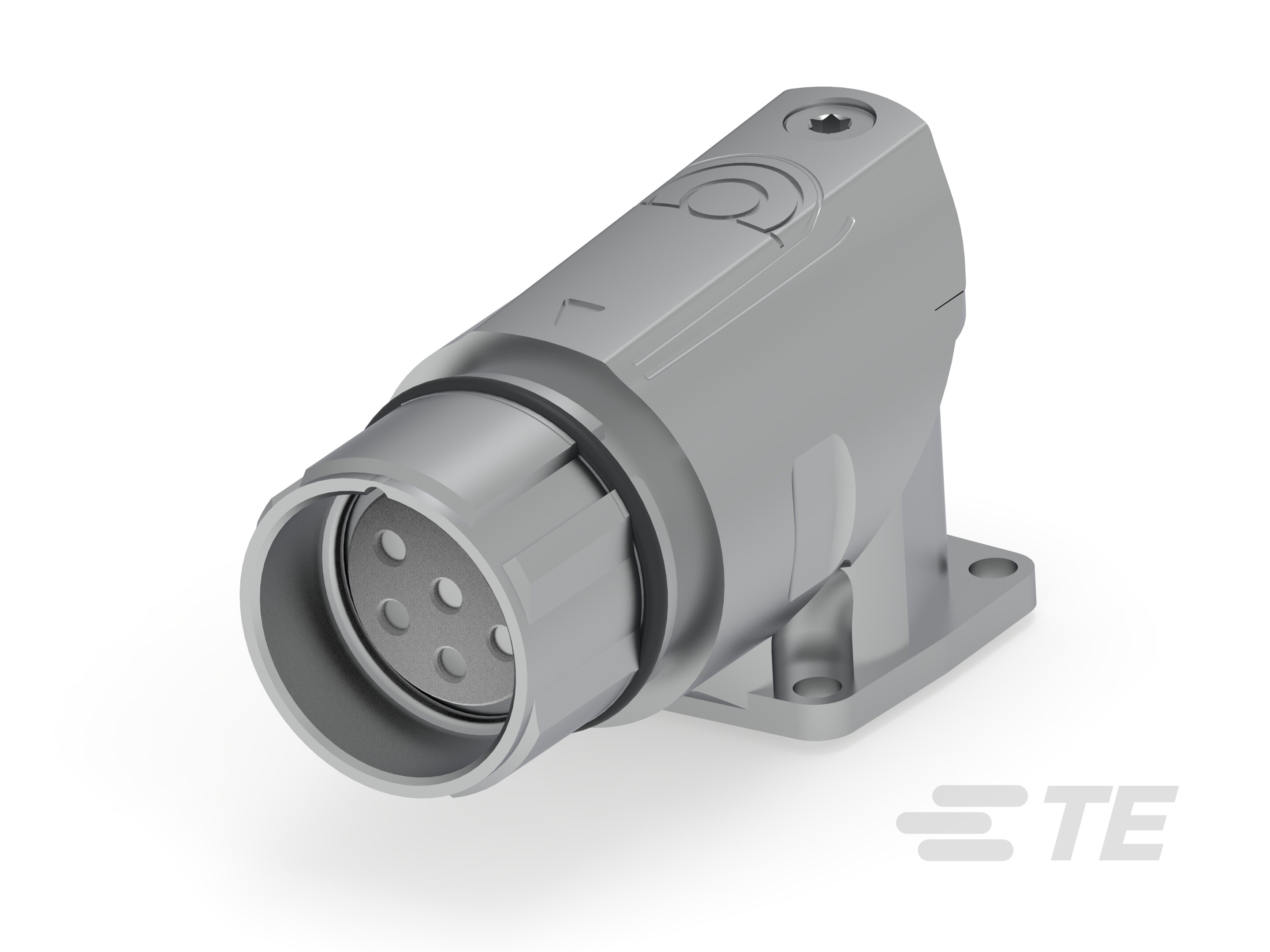 623 receptacle angled, flange 28x28-AFC153N00000224000