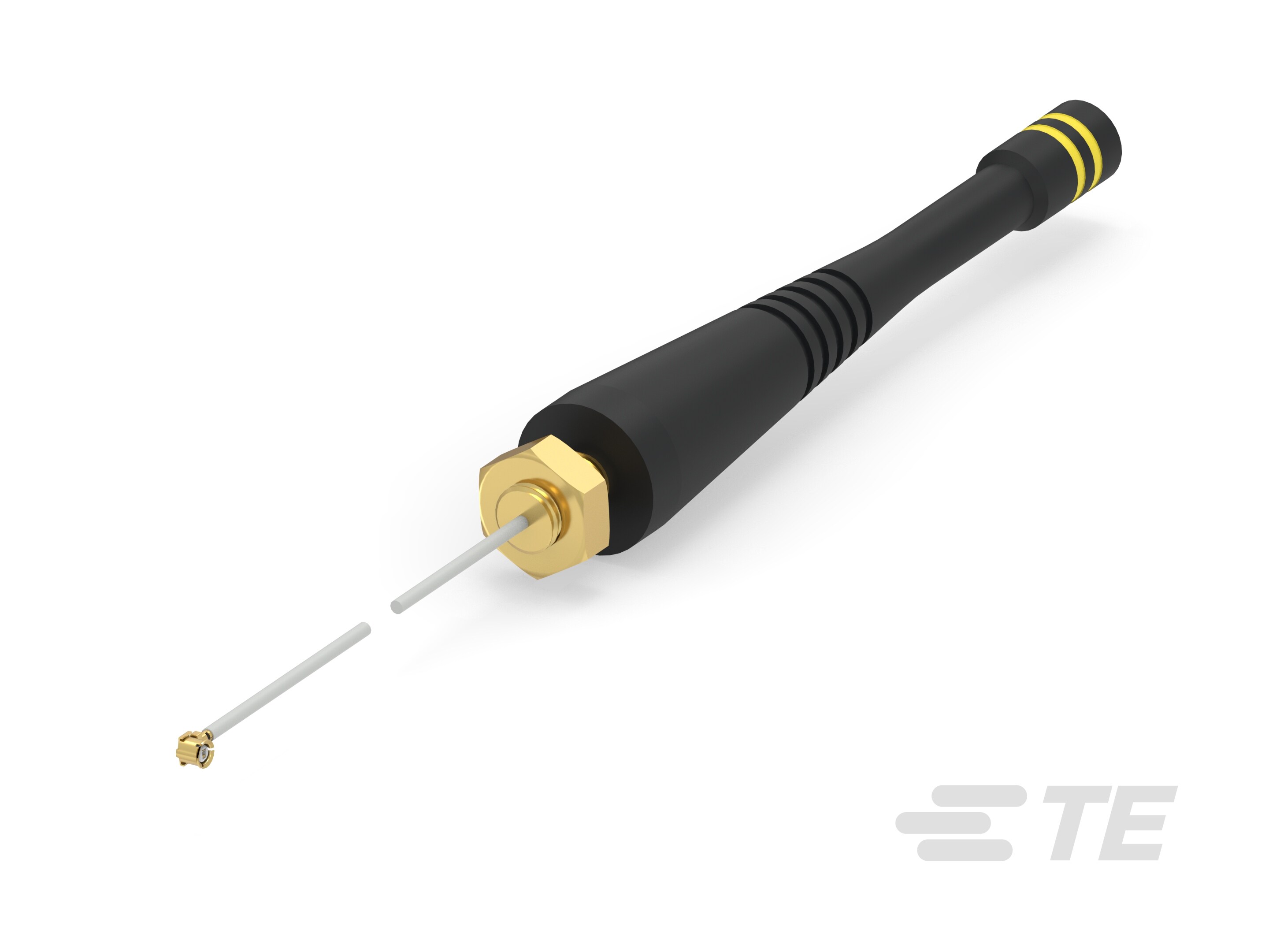 Antenna 1/4 Wave Whip 916MHz 1.32 UFL-ANT-916-PW-QW-UFL