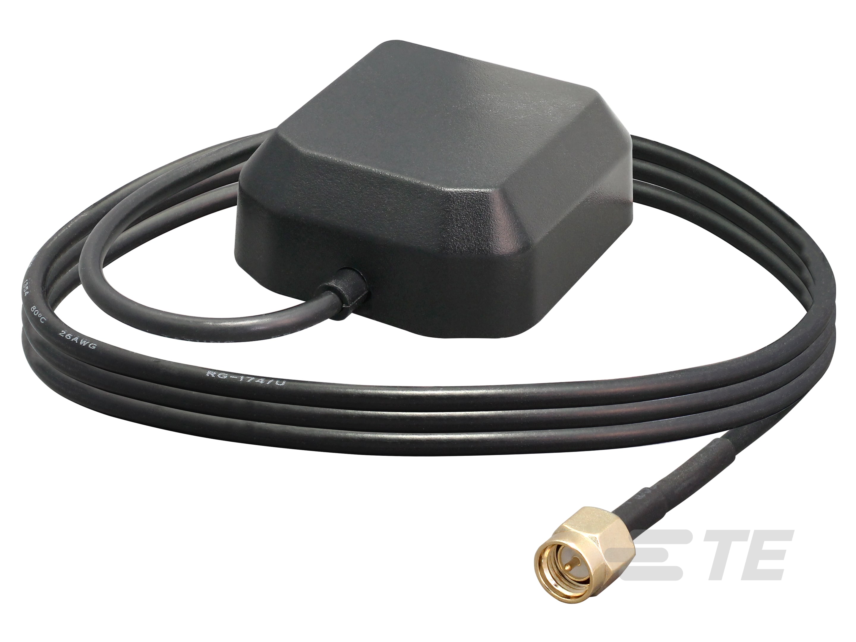 Antenna GNSS L1L2 Ext Mag RG174 1M SMA-ANT-GNRM-L12A-1