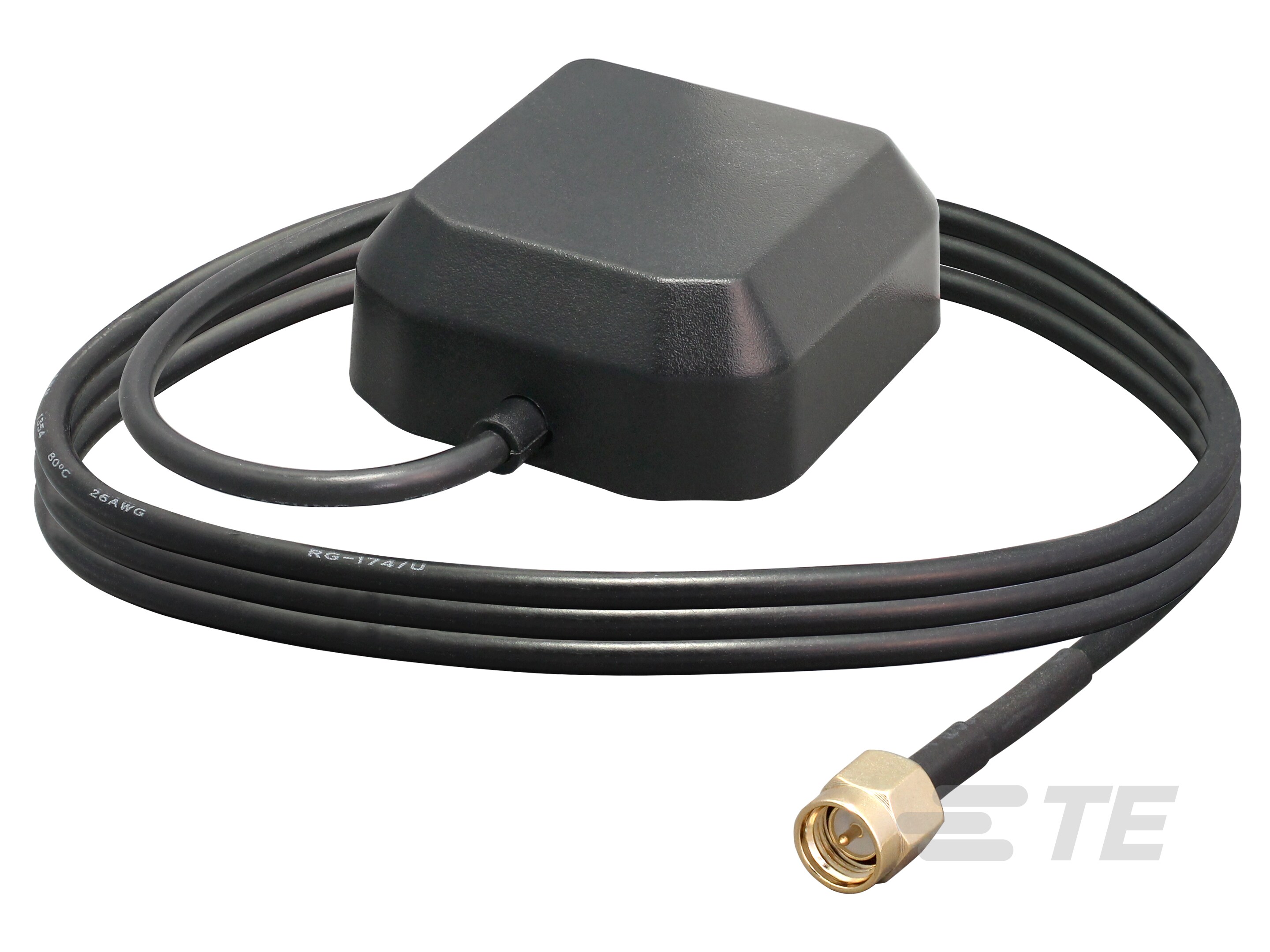 Antenna GNSS L1L5 Ext Mag RG174 3M SMA-ANT-GNRM-L15A-3