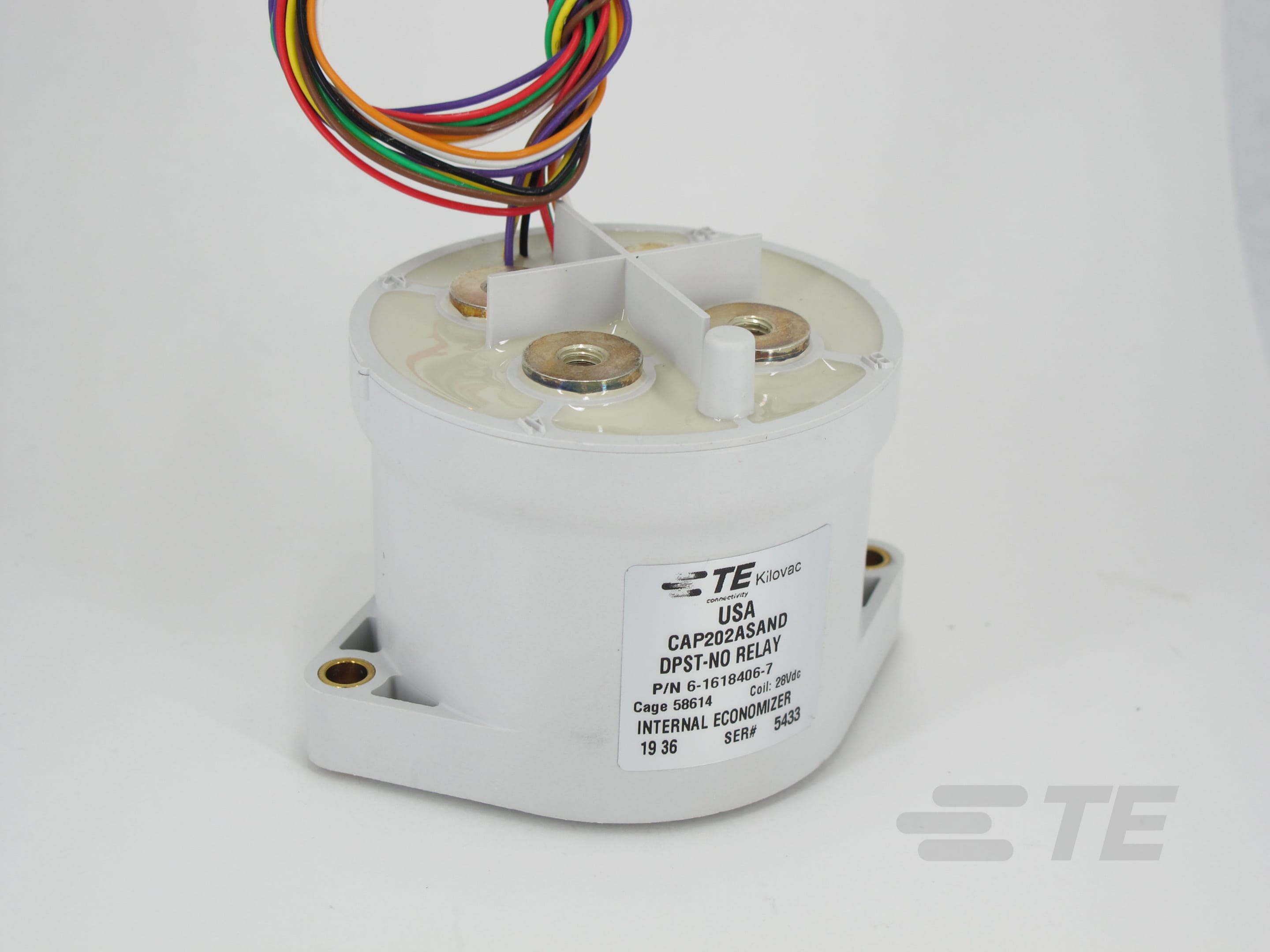 CAP202ASAND=Relay, DPST-NO 28V-6-1618406-7