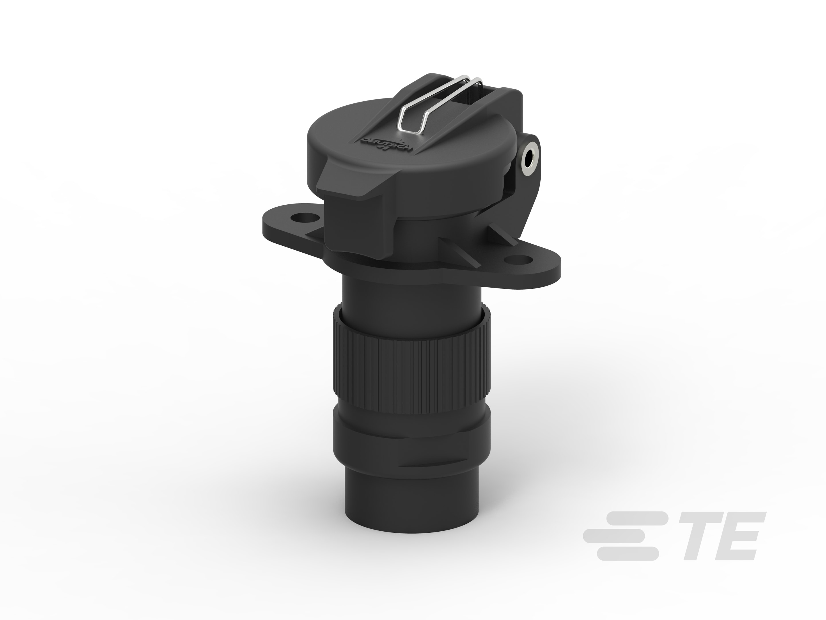 CAR RECPT DIN9680 3way, IP68, w/o cont.-CAR3SC68WS