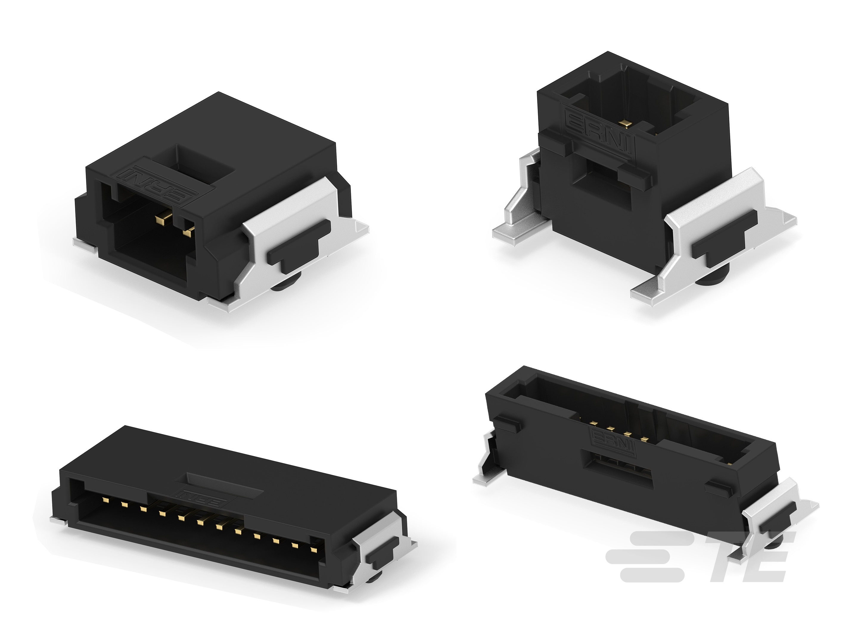 ERNI MiniBridge Koshiri Male Board Connector-CAT-0B4-ERNISRCKM