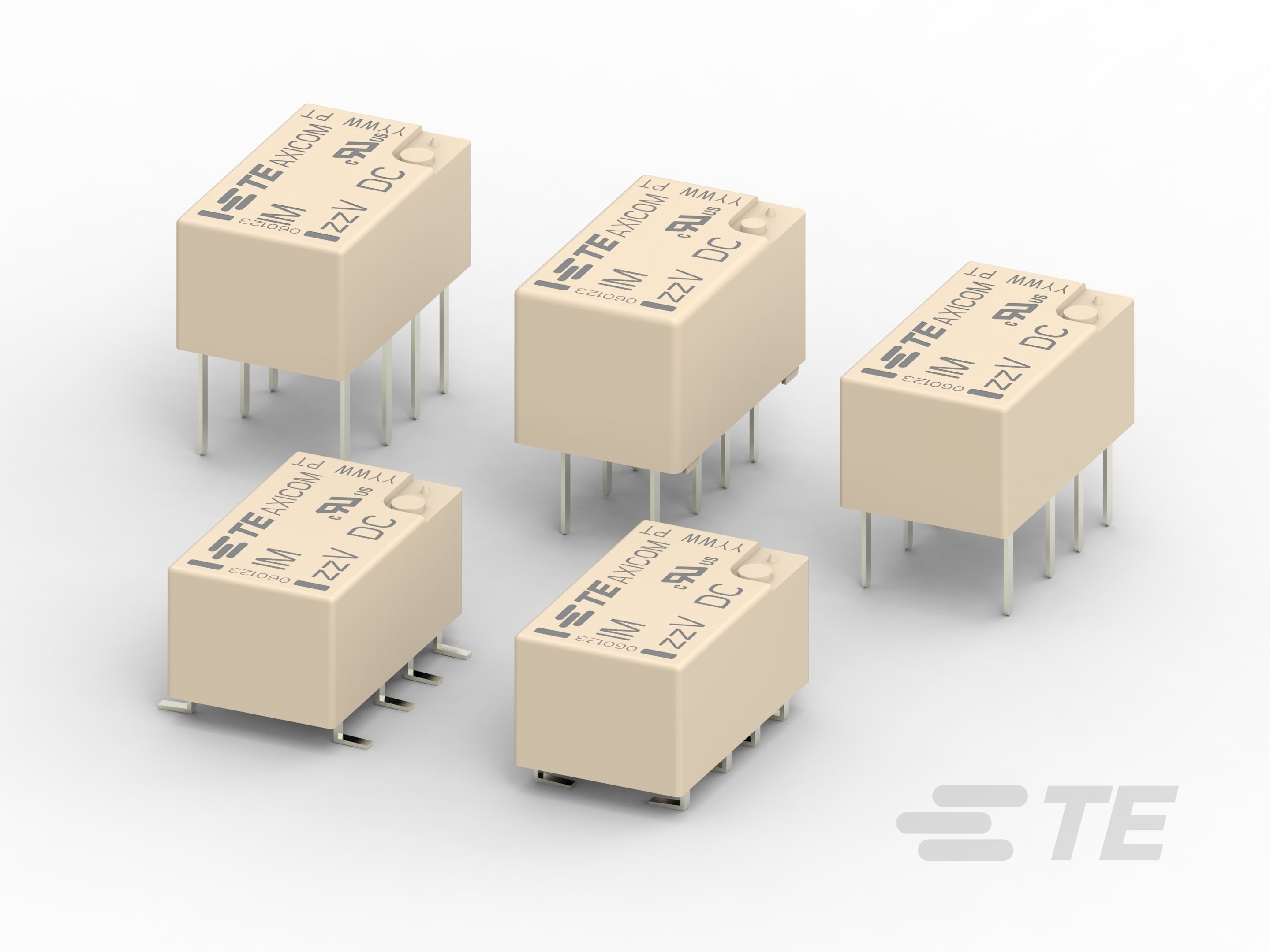 Relais de signal standard 2 forme C, 2 CO Cont-CAT-AX41-IM11B