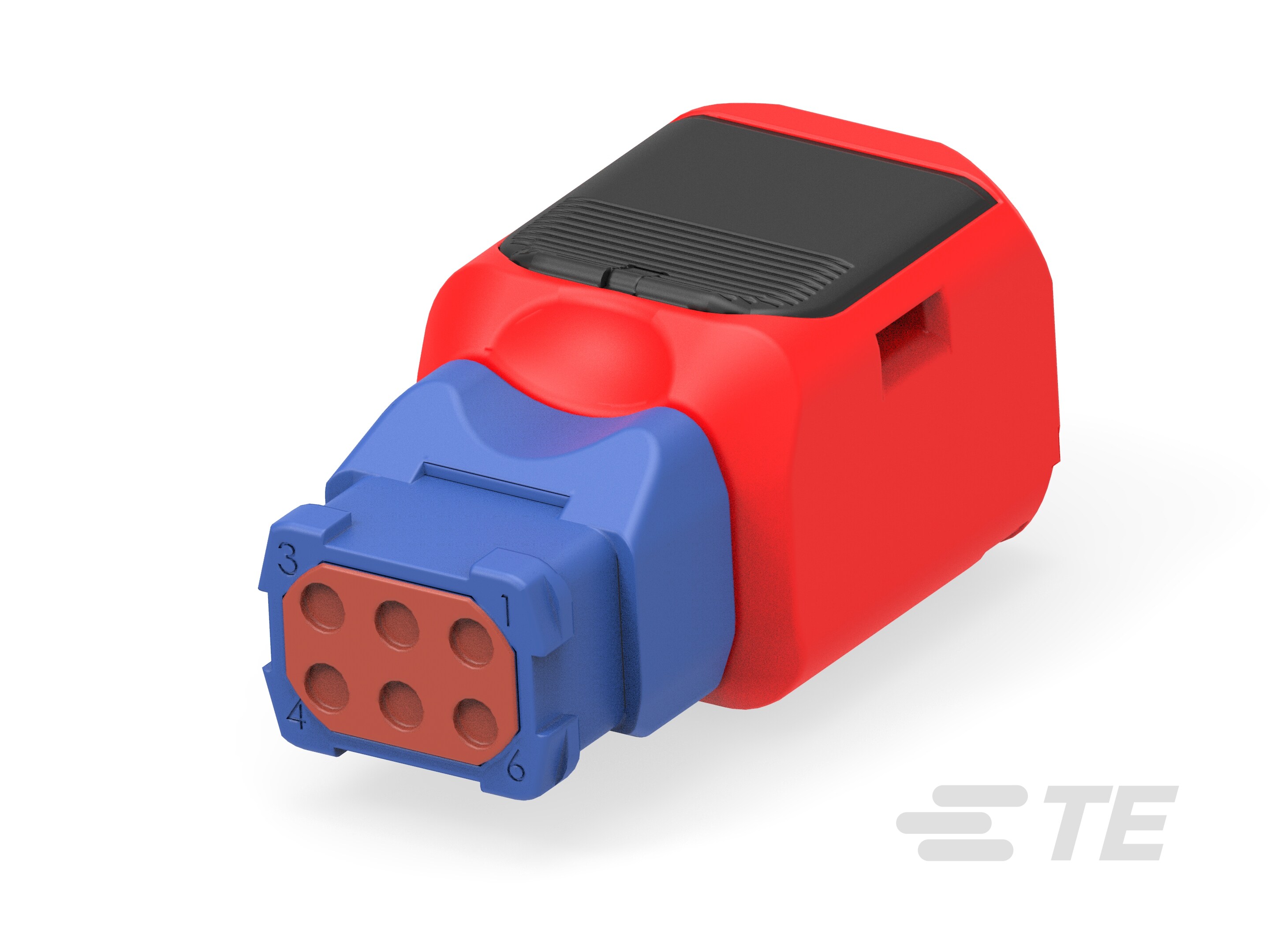 Rectangular Connectors: Harsh 6-Way Plug-CAT-D369-HP66