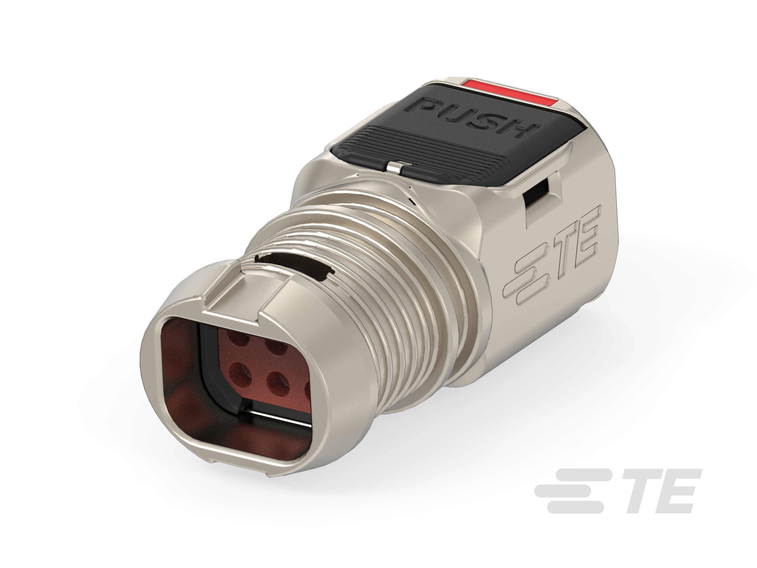 Rectangular Connectors: 6-Way Shielded Plug-CAT-D369-MP66
