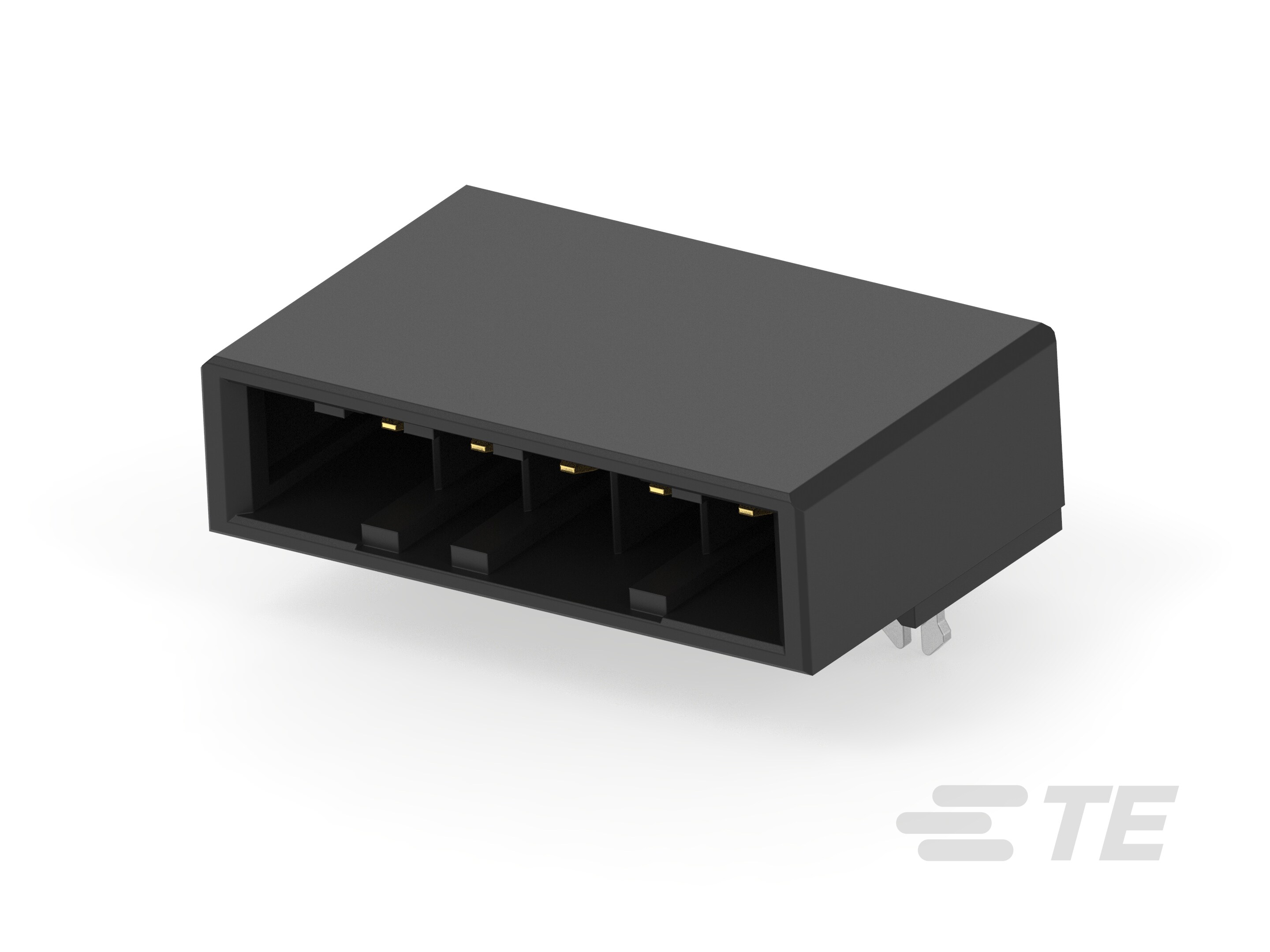 Header Assembly: Wire-to-Board Connector, Spring Clamp, 5.08 mm pitch, 10A-CAT-D9934-A66C