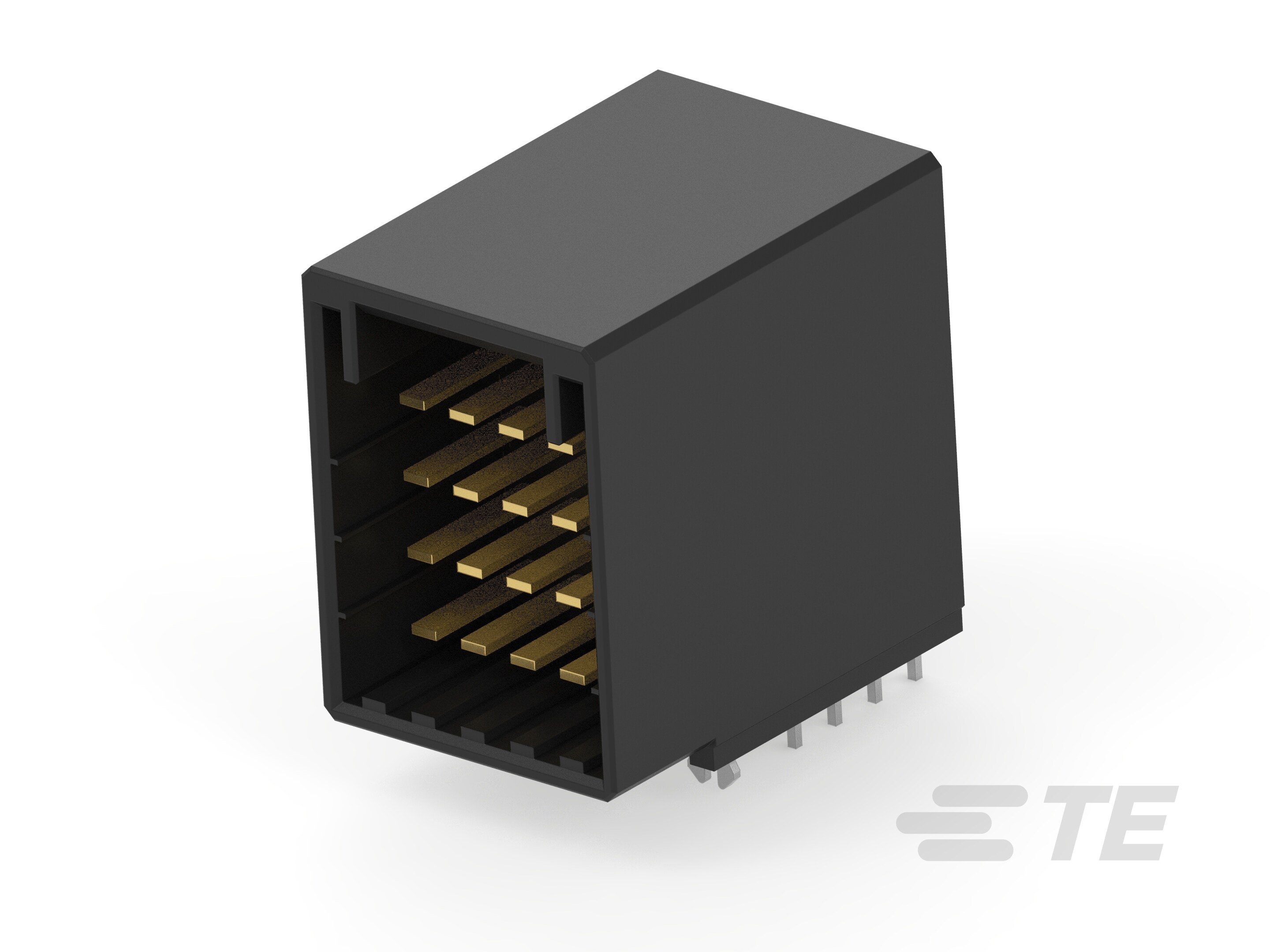 Header Assembly: Wire-to-Board, 15A, gold or tin plated-CAT-D9934-A75H