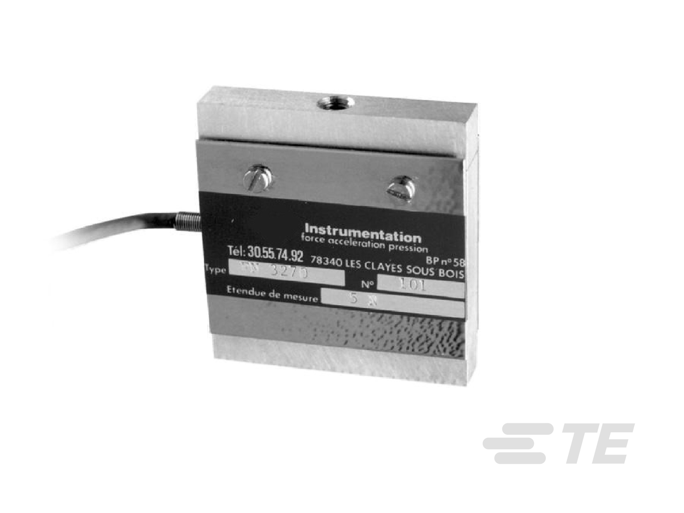 CELDA DE CARGA S-BEAM DE BAJO ALCANCE CON TOPES-CAT-FLS0015