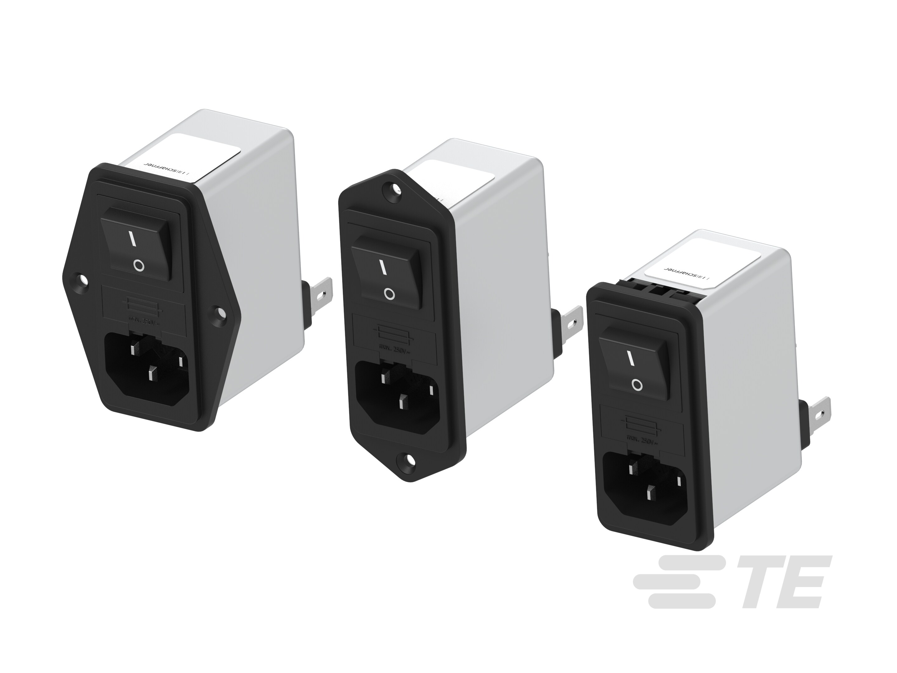 Power Entry Module with EMC Filter FN280, Compact Filtered Power Entry Solution-CAT-PC9-F280
