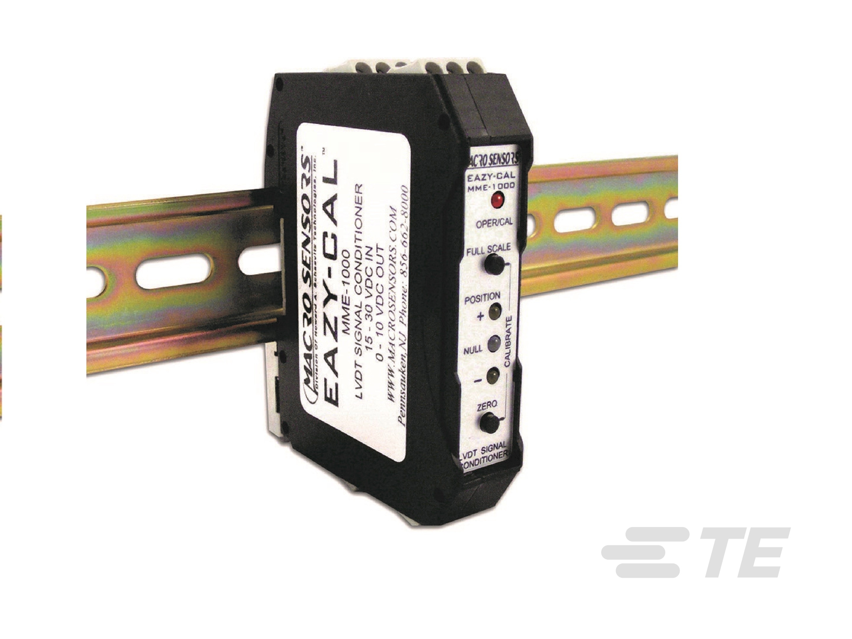 ACONDICIONADOR DE SEÑAL LVDT DE VOLTIOS CON INTERRUPTOR PULSADOR-CAT-PSI0013