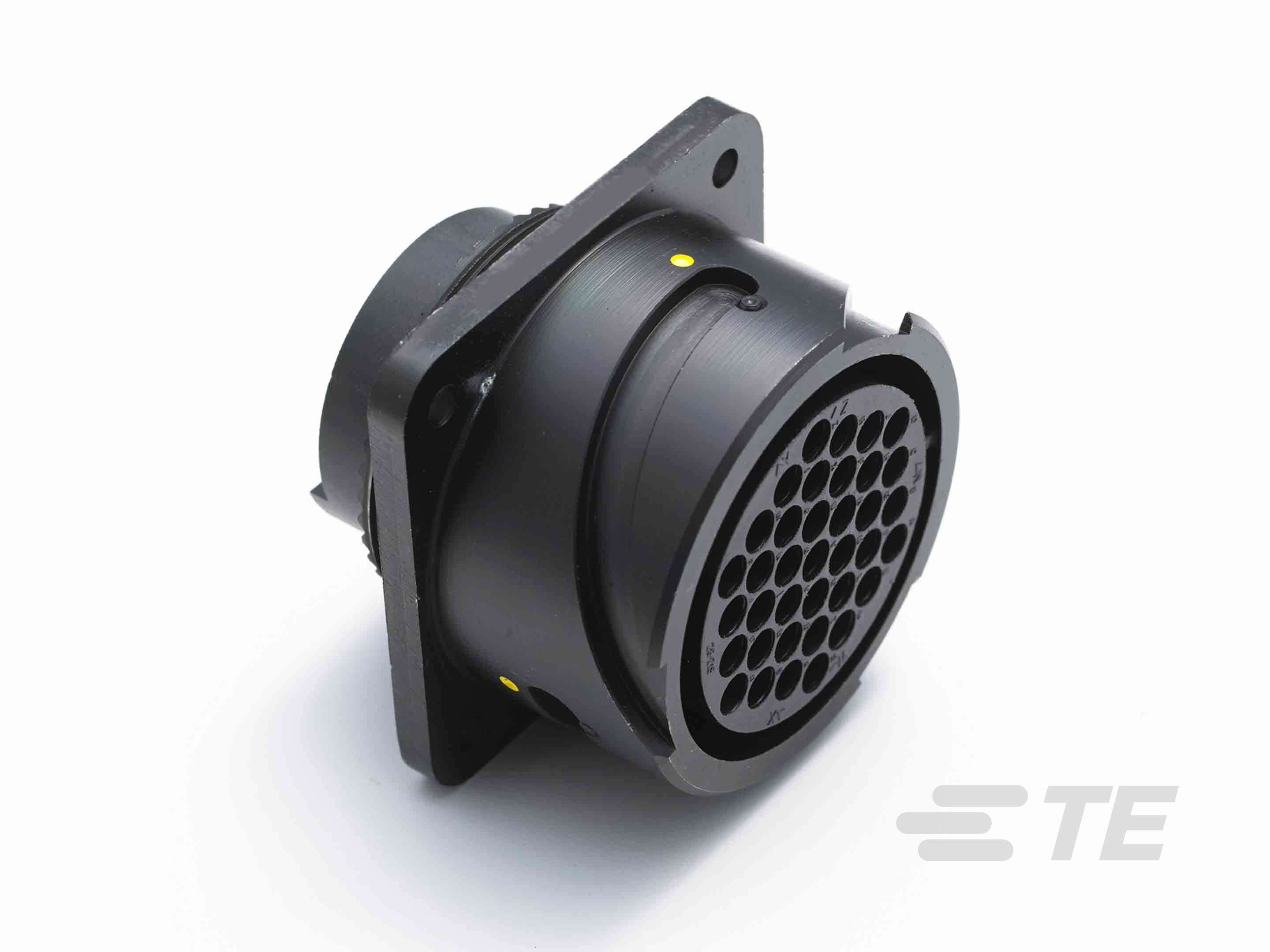 4 HOLE FLANGE RECEPTACLE REAR PNL FEM.-CAT-R131-C4961D