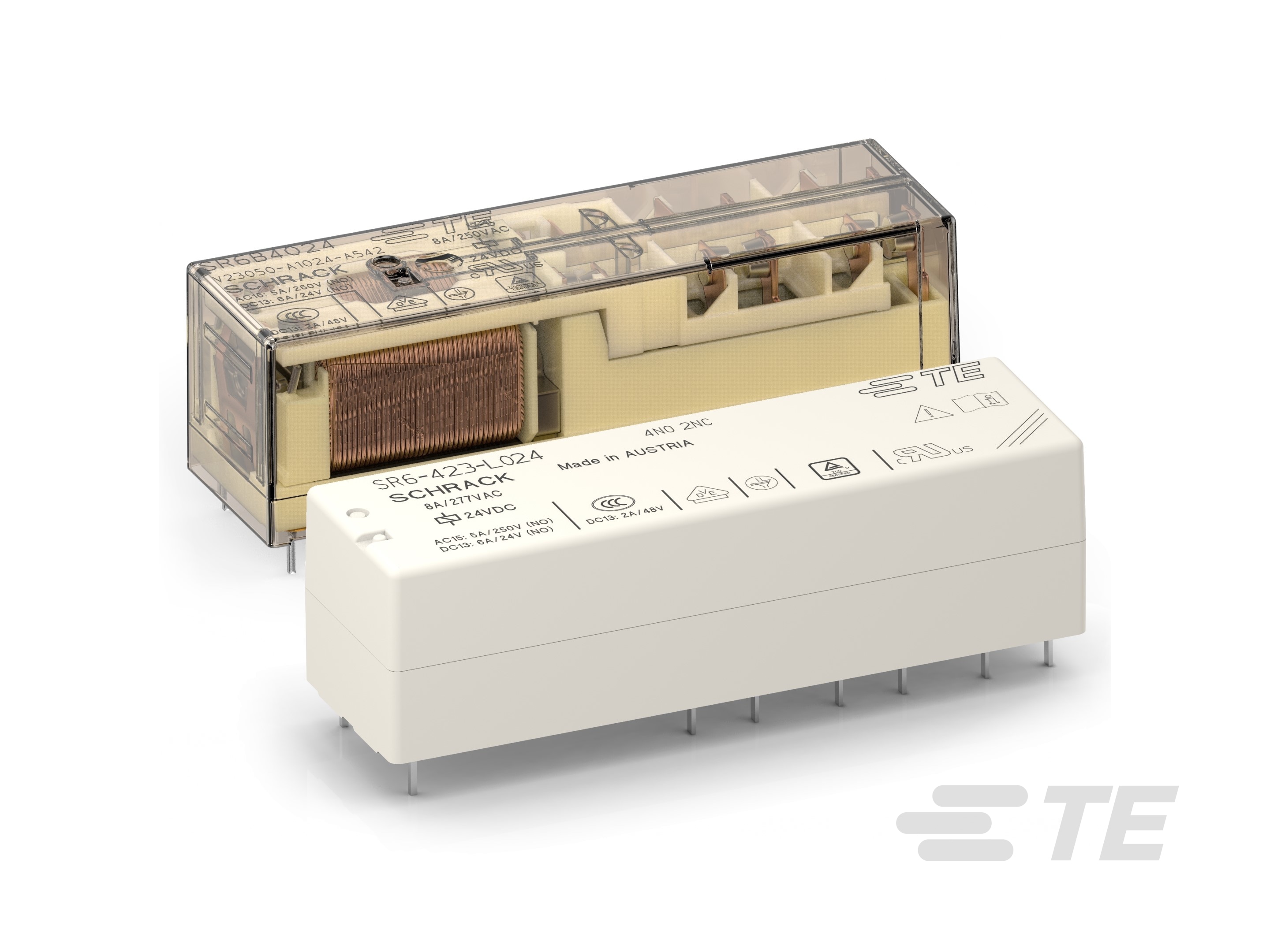 Force Guided Relay with 6 contacts-CAT-SCH691-SR1B