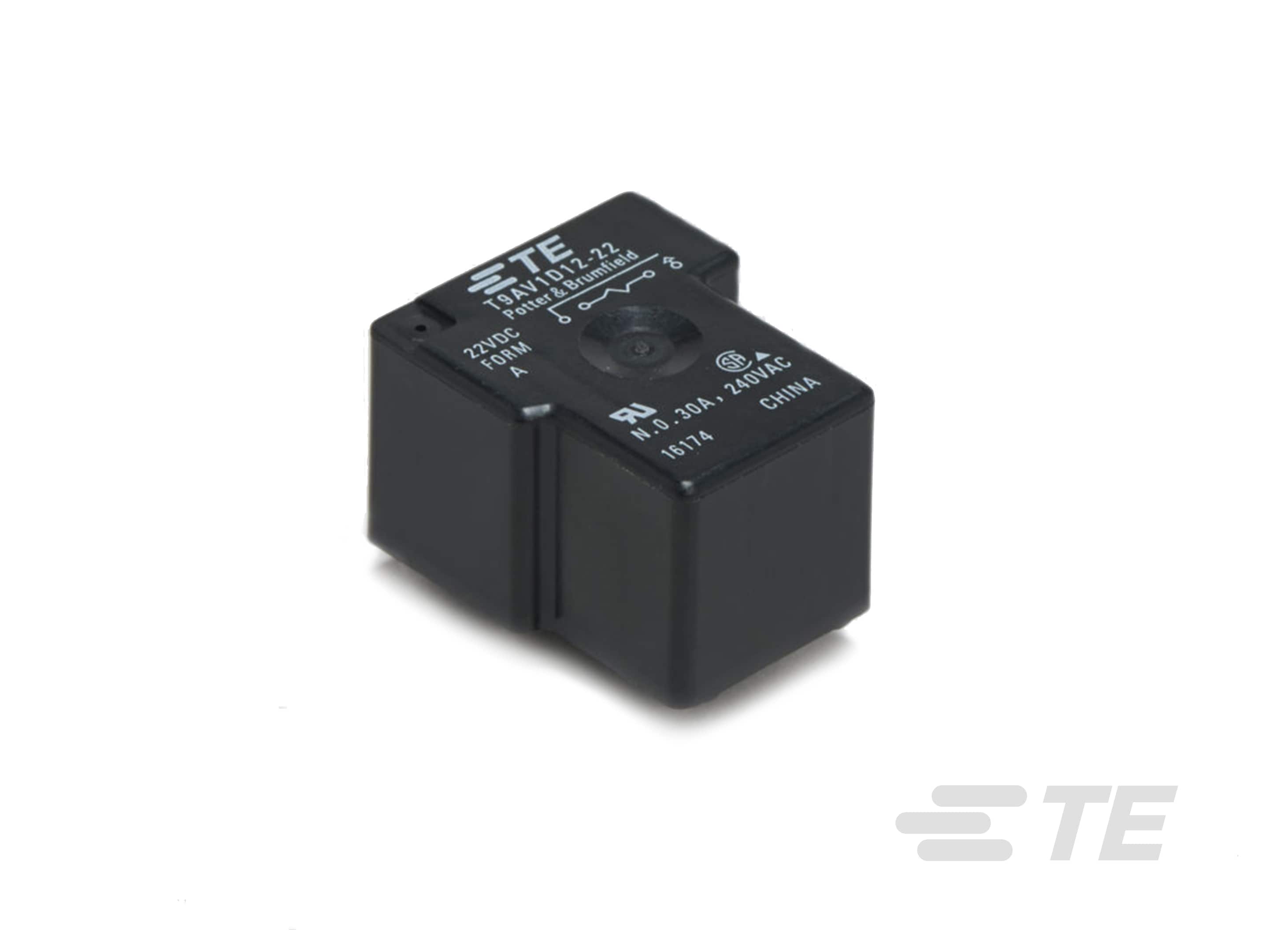 PCB Power Relay: 30 Amp, Monostable DC-CAT-SCH691-T1