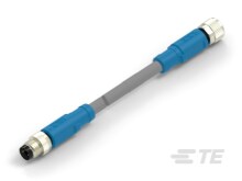 M8 Male Straight to Female Straight Double Ended Cable-CAT-SE594-M1L