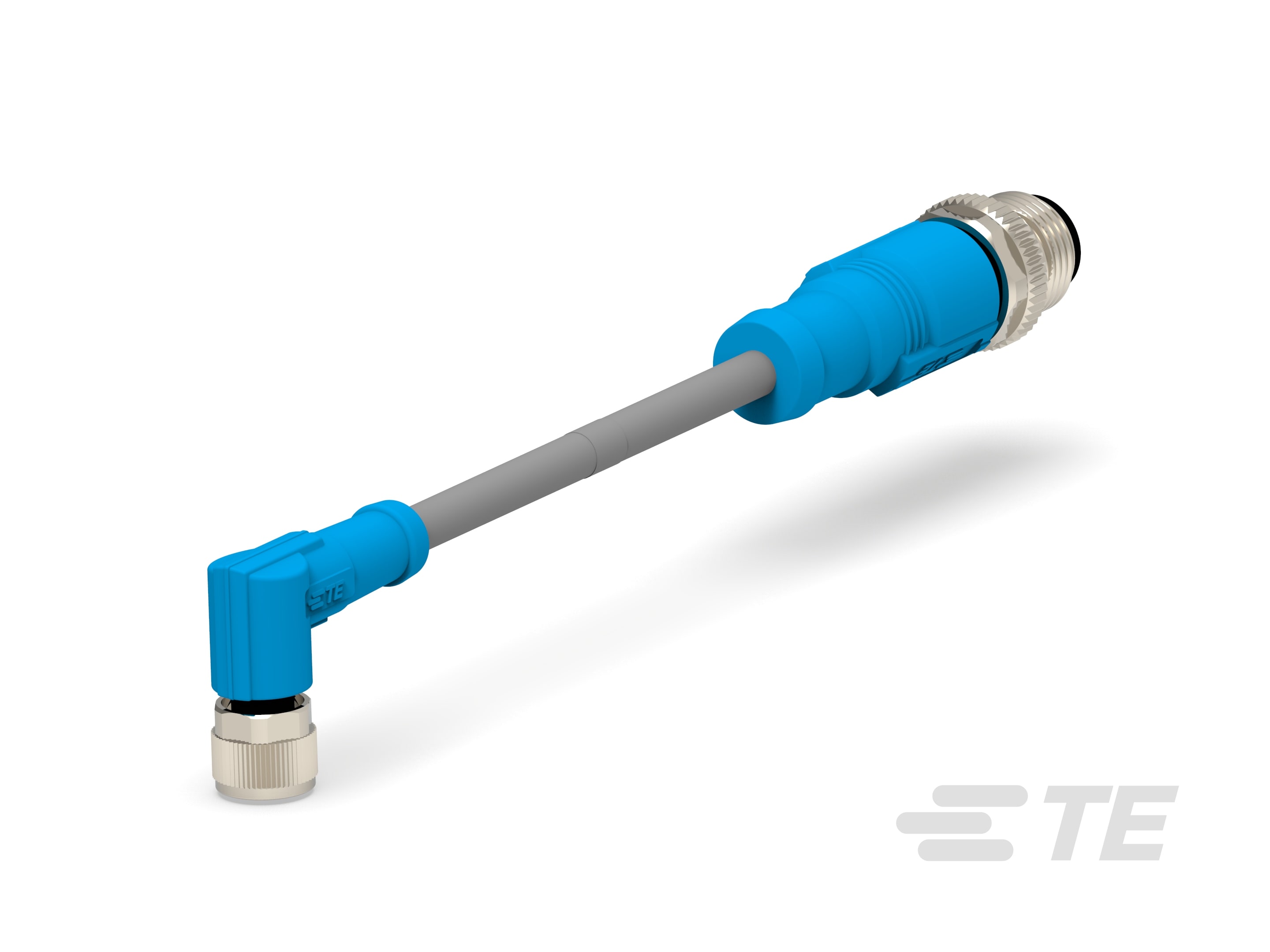 M8 Female to M12 Male Straight Cable Assembly-CAT-SE594-M1P