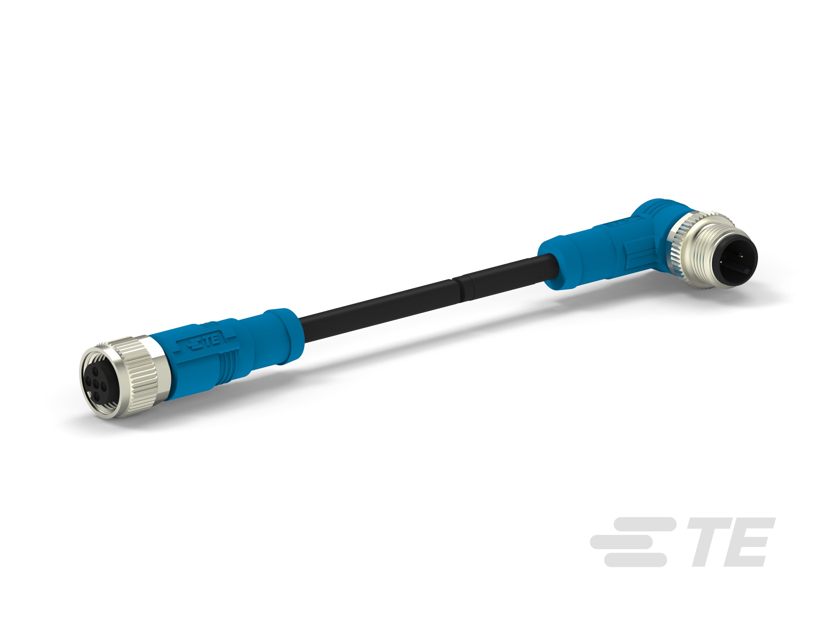M12 A-Code MR-FS Double Ended Cable-CAT-SE594-M1RR