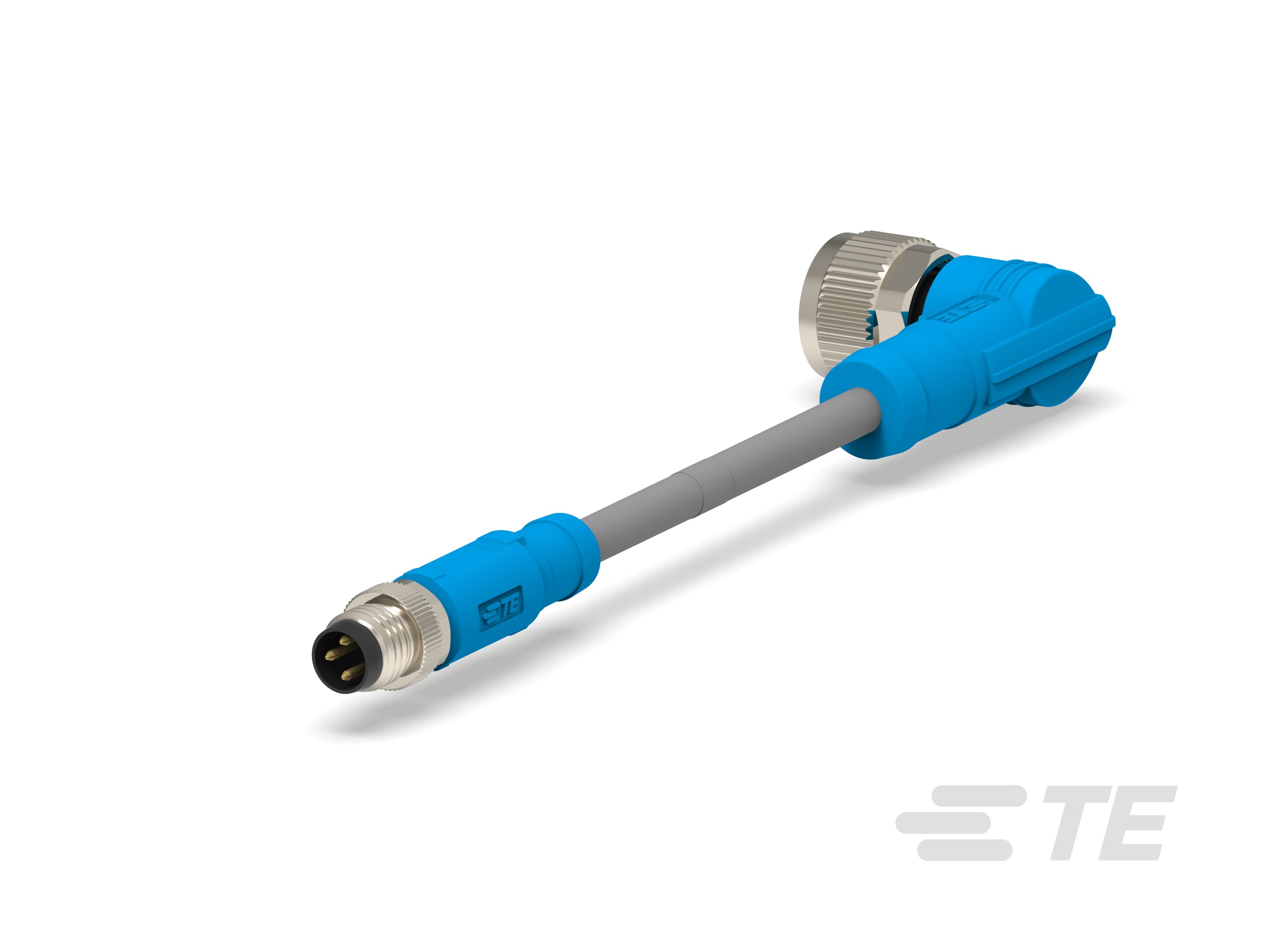 M8 Male Straight to M12 Female Double Ended Cable Assembly-CAT-SE594-M1V