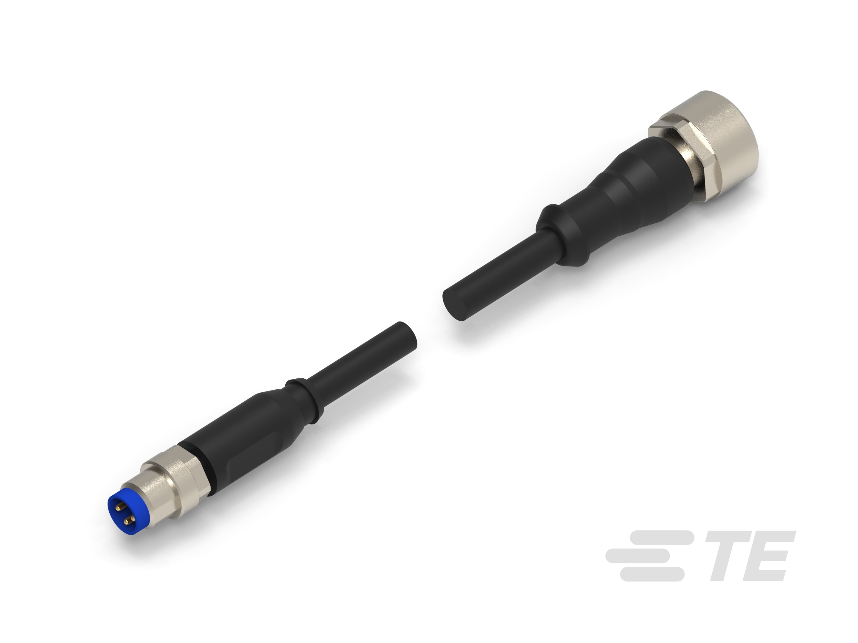 M8 strght plug to M12 strgt socket AA-1-2273108-1