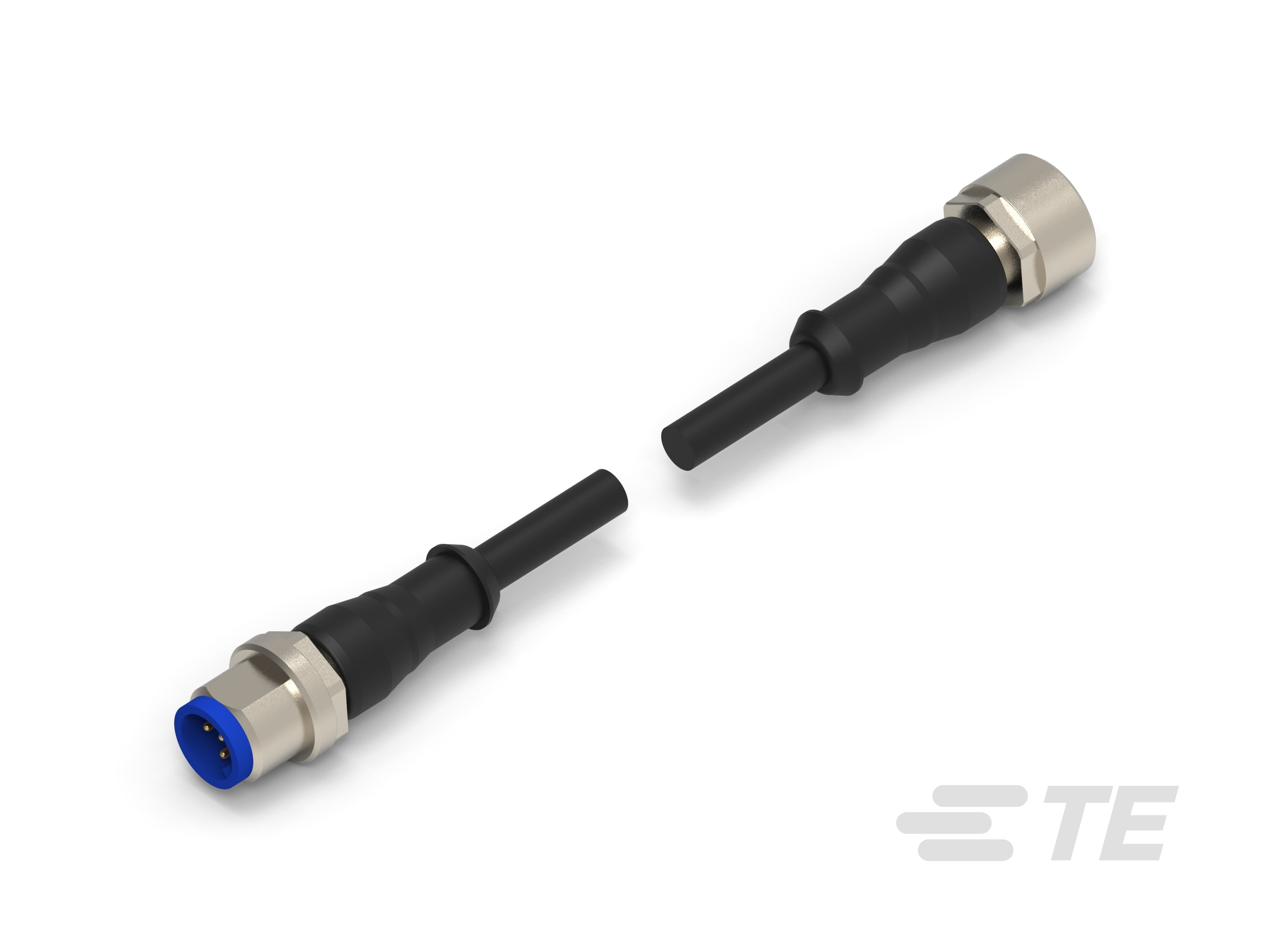 M12 strgt plug to M12 strgt socket AA
