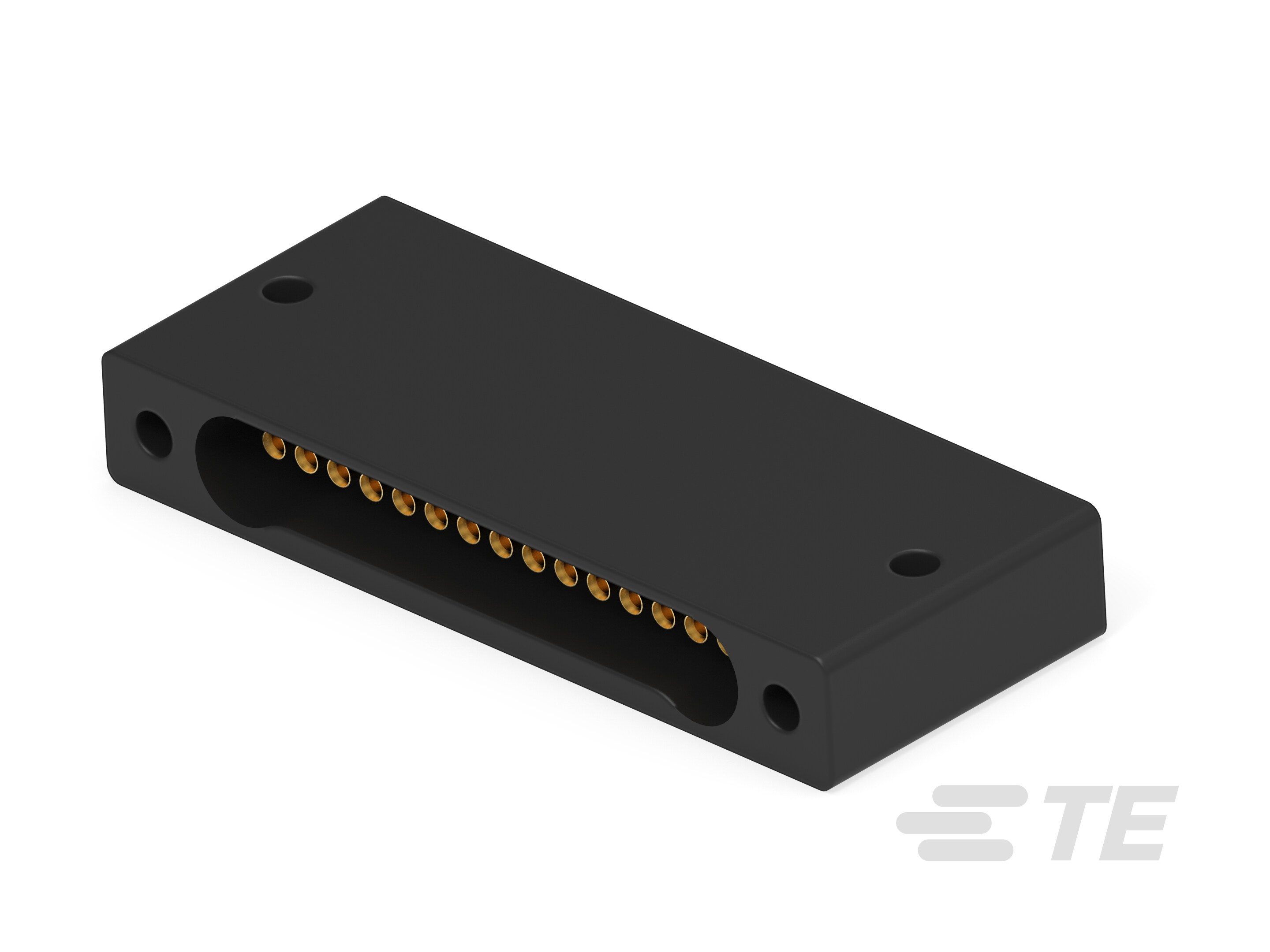 PCB マウント リセプタクル、水平、15 極-CAT-SSL-015L