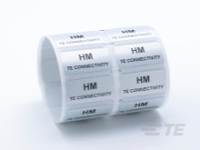 Étiquettes en polyester métallisé à haute adhérence HM-CAT-T3437-H648