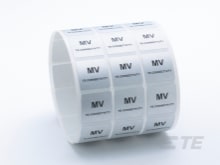 Etiquetas de poliéster a prueba de manipulaciones MV-CAT-T3437-M989