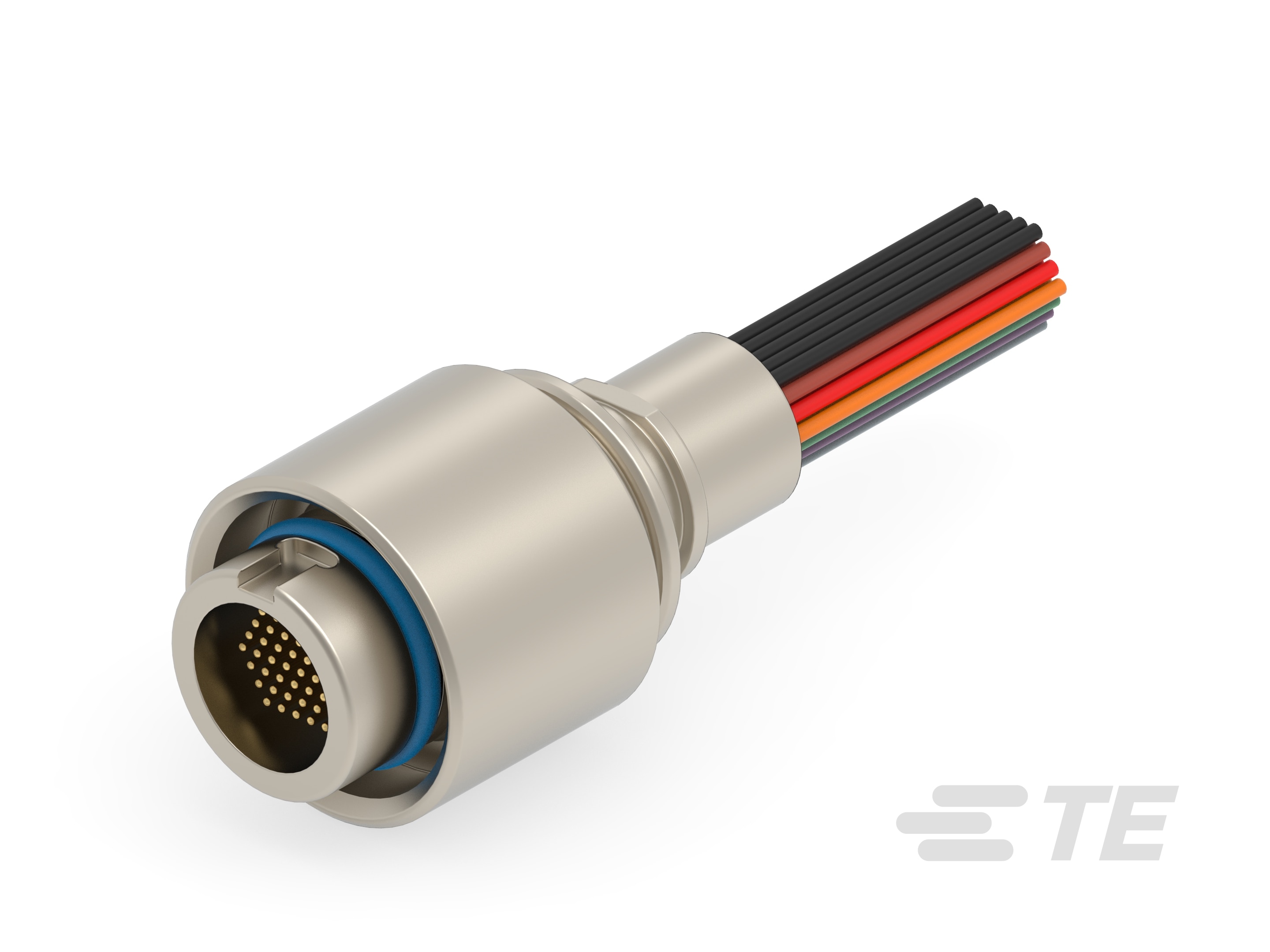 Circular Threaded Coupling Connectors: Plug, 44 Positions-CAT-TCM-044PC