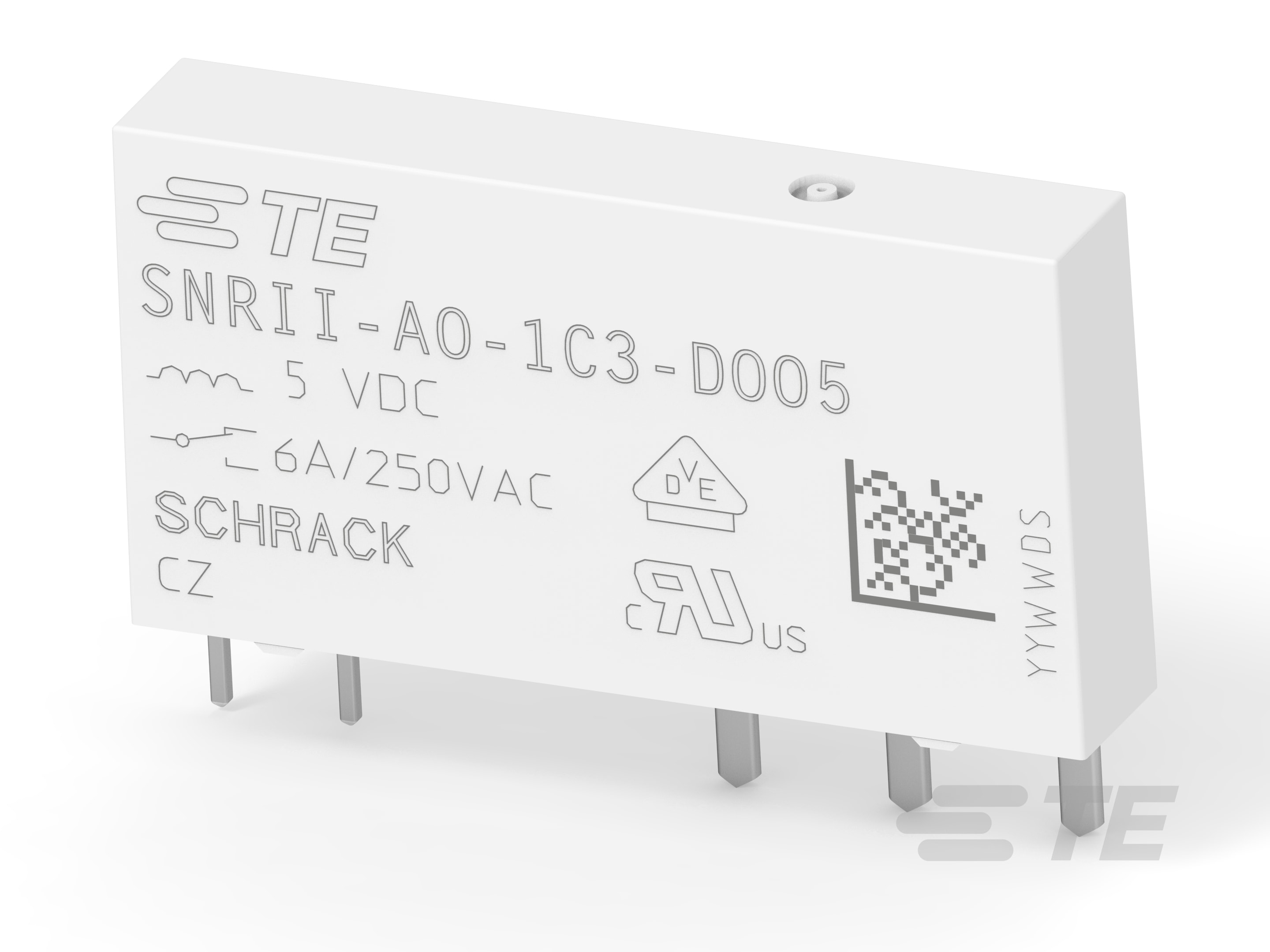 SCHRACK Slimline PCB Relay SNRII-CAT-Z36-SNRII