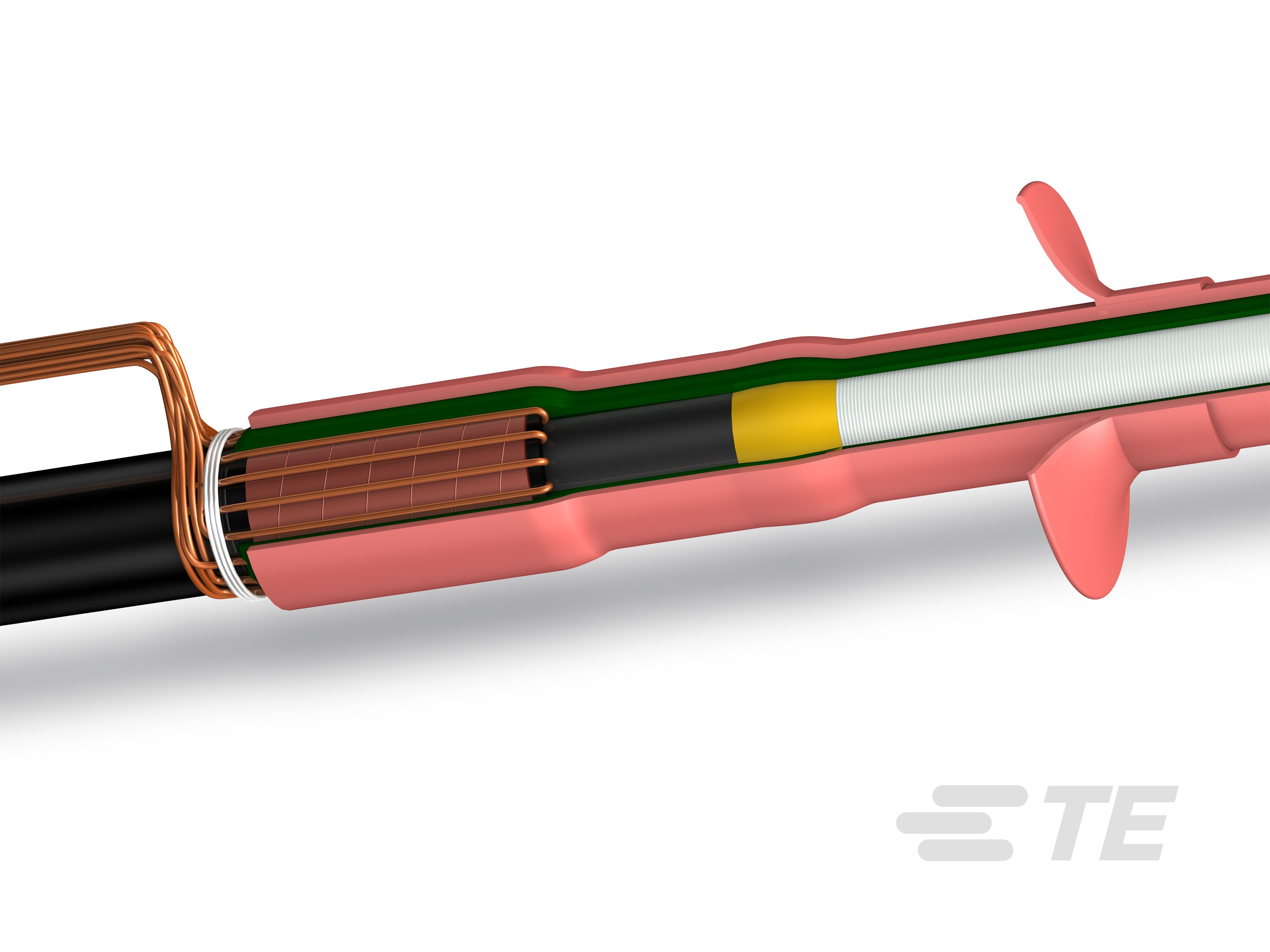 CF6195005 RAYCHEM Heat Shrinkable Outdoor Termination kits TE