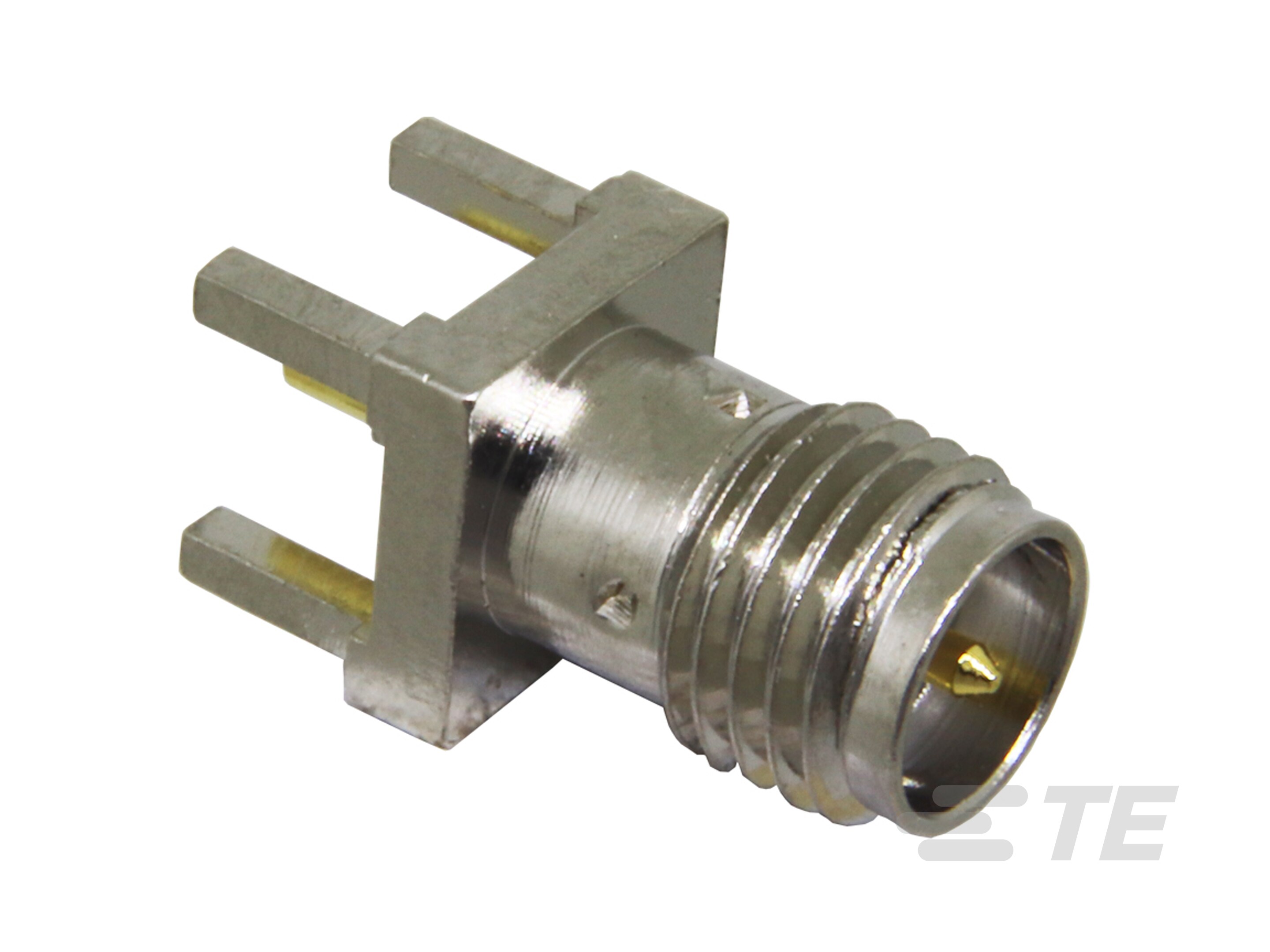 RP-SMA Jack 50 Ohm PCB Through Hole-CONREVSMA001