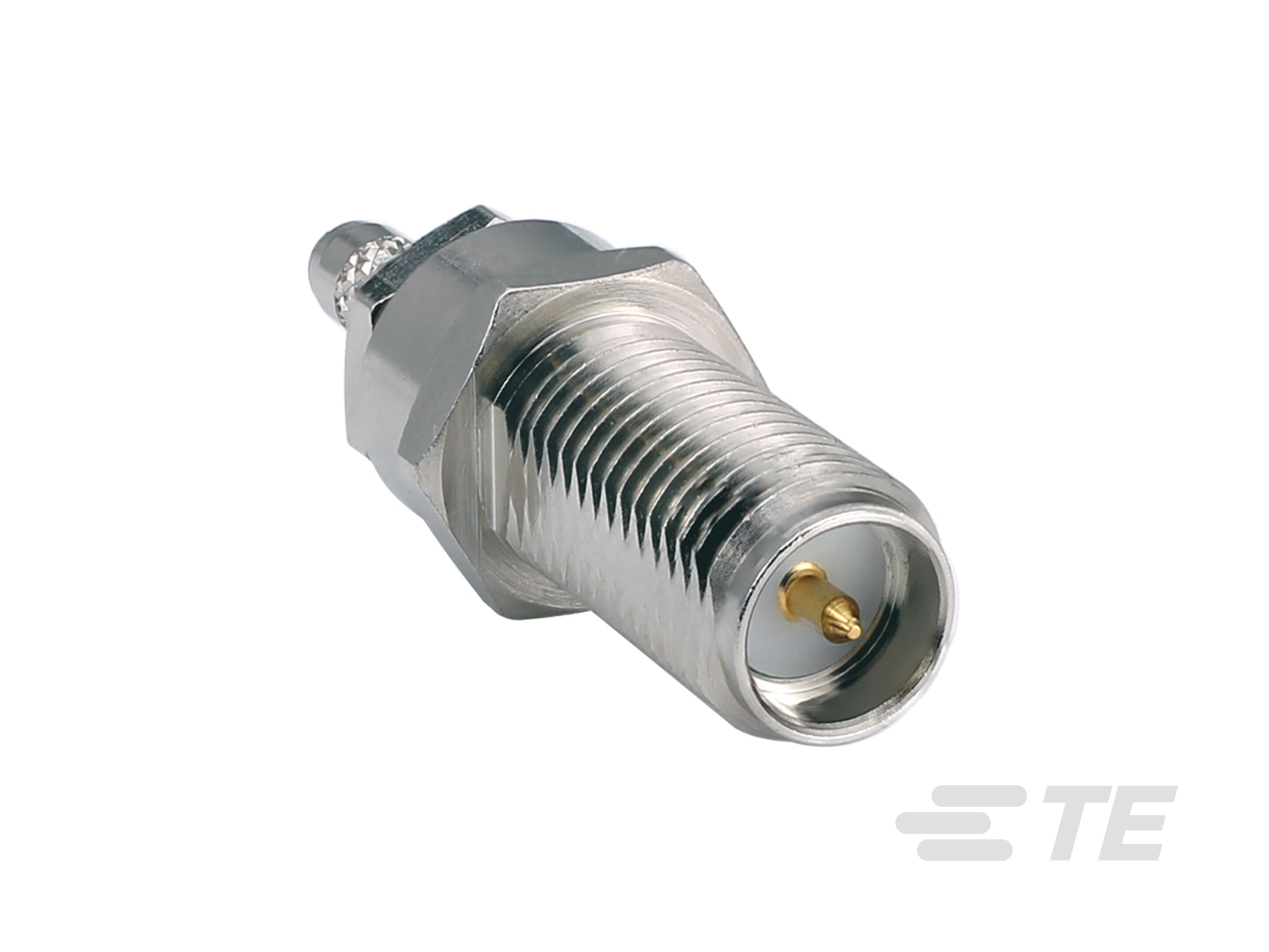 RP-SMA Jack 50 Ohm Bulkhead Mount Crimp-CONREVSMA005