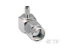 SMA Male Crimp RF Coaxial Matched Terminator Beëindiging Belasting 50 Ohm 2 Watt Messing Verguld 5 Stuks, Connector