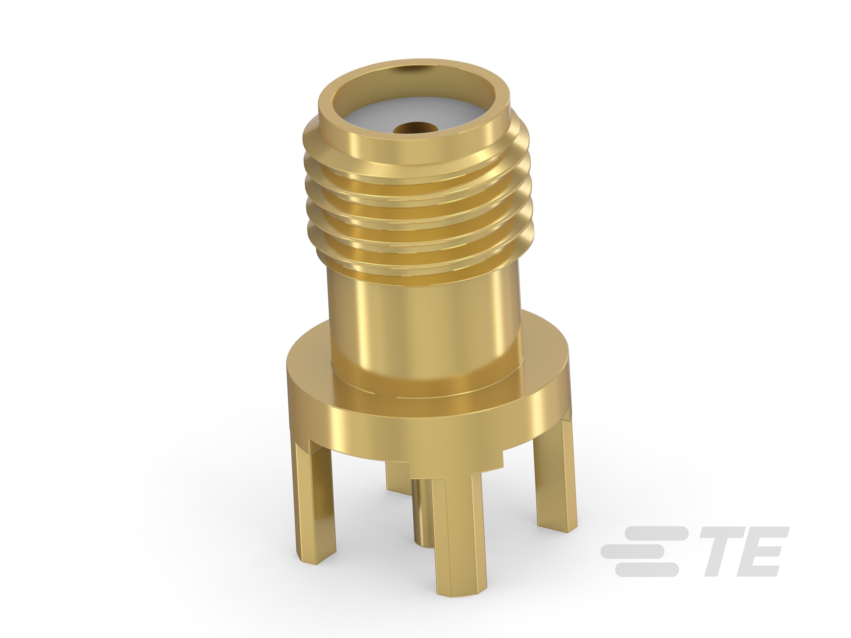 SMA Jack 50 Ohm PCB Through Hole-CONSMA001-C-G